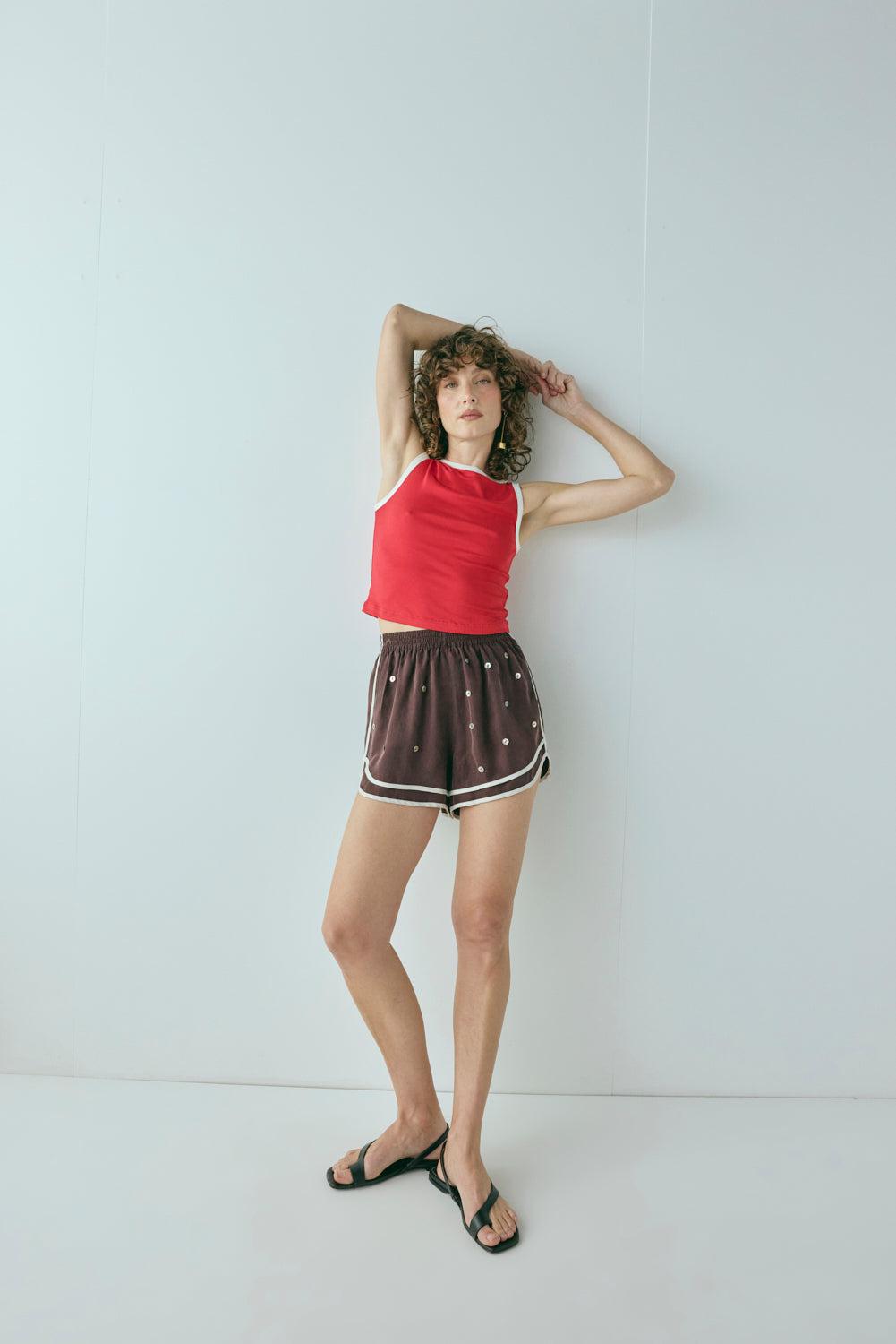 Jupiter Shorts Wine Product Image