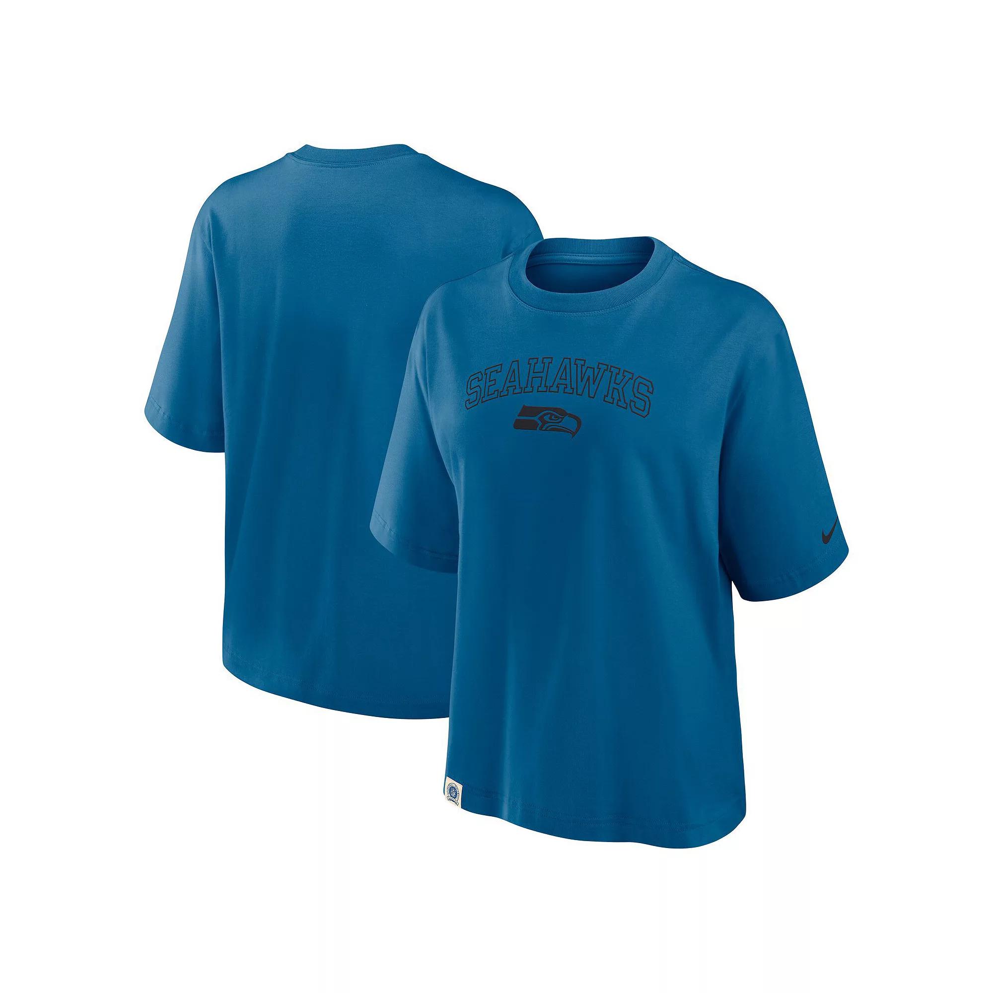 Women's Nike Scarlet San Francisco 49ers Glory Arch Boxy T-Shirt,  Product Image