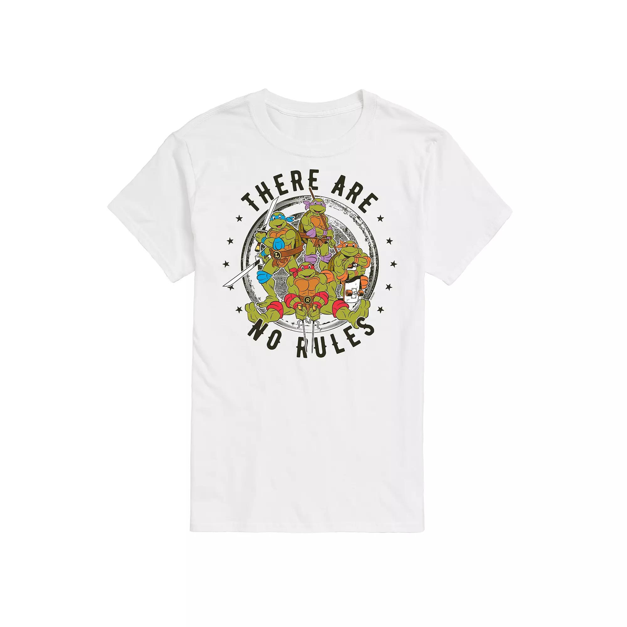 Men's Teenage Mutant Ninja Turtles No Rules Graphic Tee,  Product Image