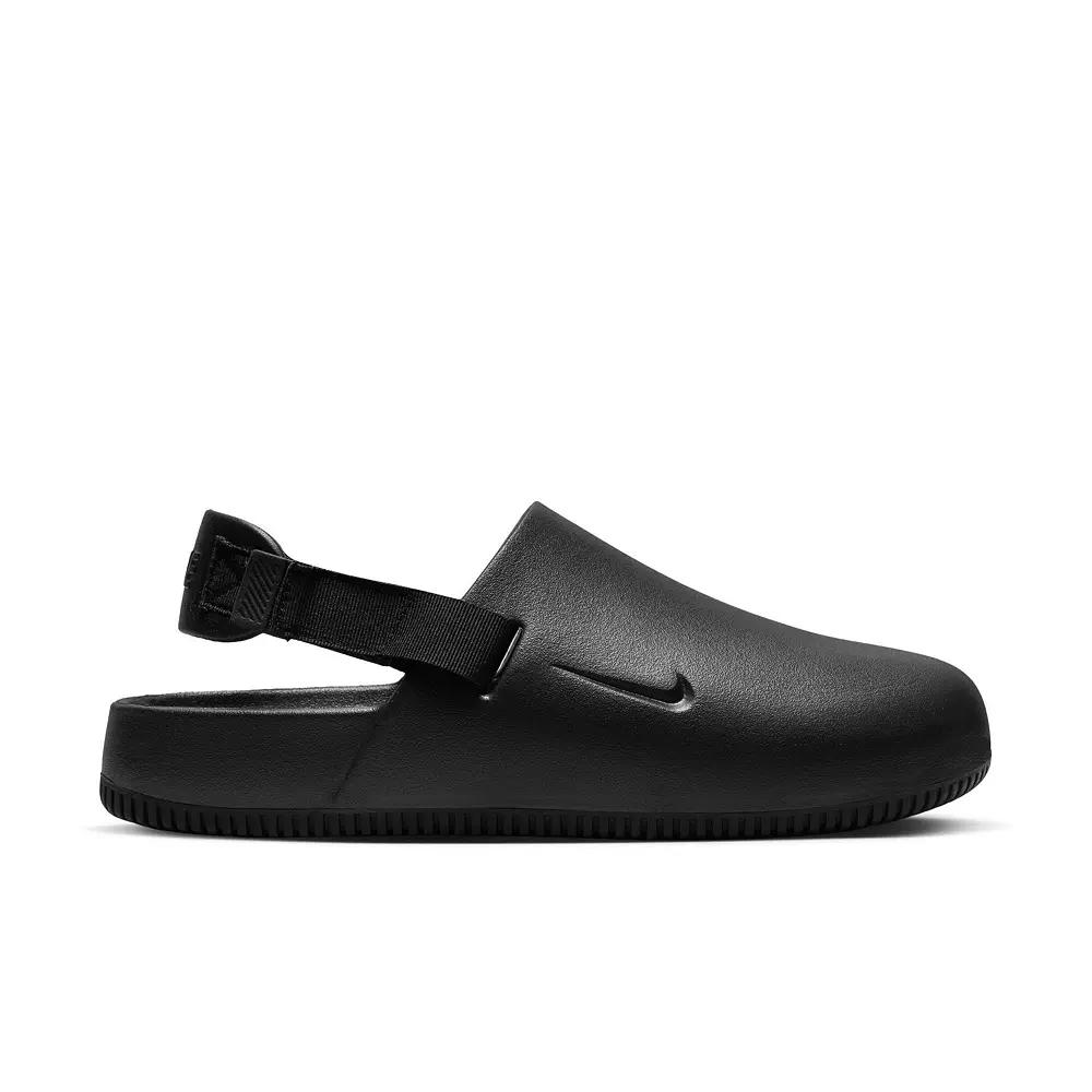 Nike Calm Men's Mules, Size: 13, Black Black Product Image