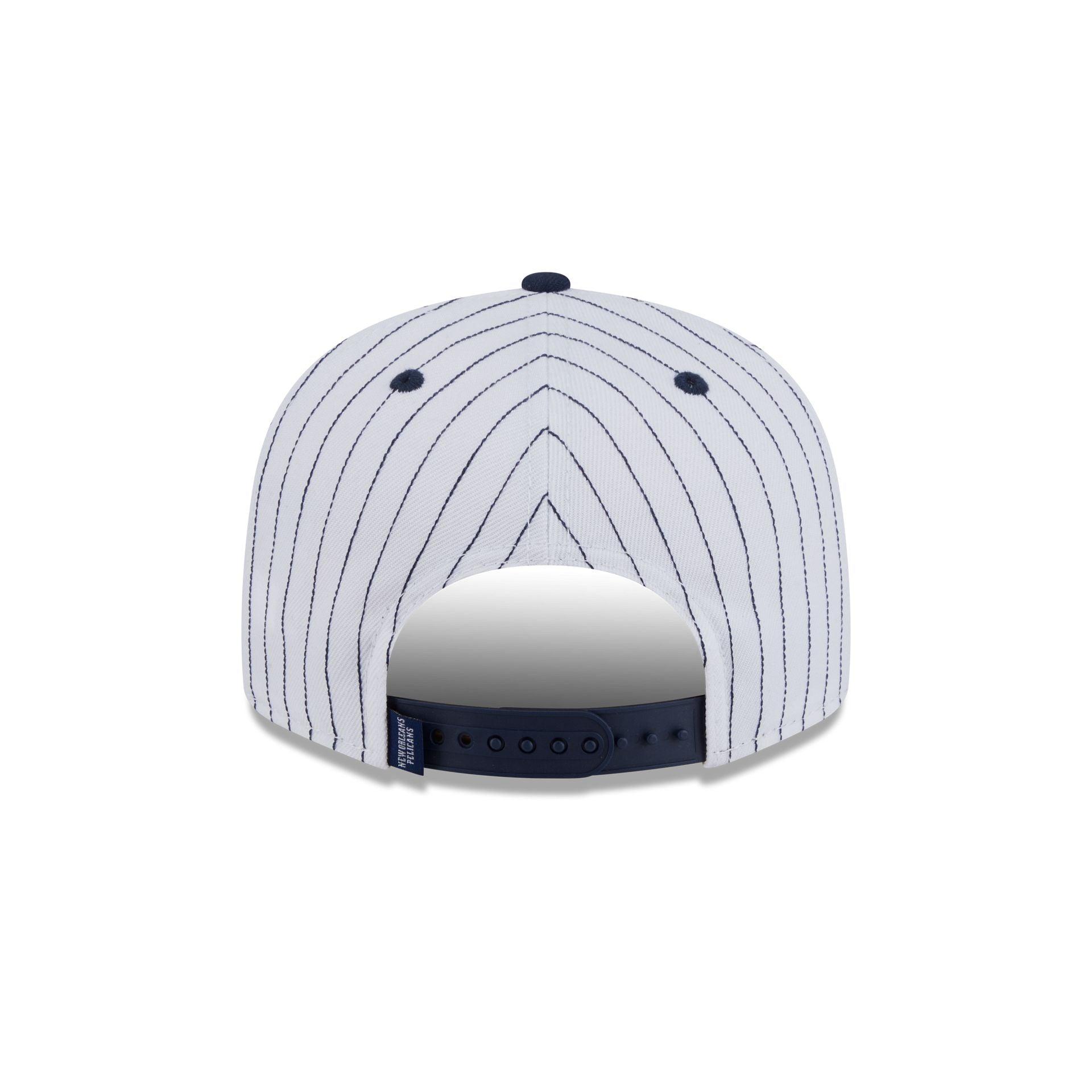 New Orleans Pelicans Deceptor Pinstripe 9FIFTY Snapback Hat Male Product Image