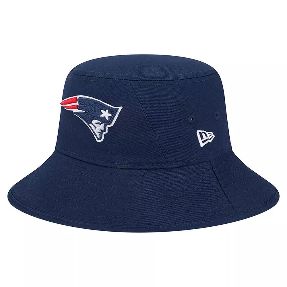 Men's New Era Navy New England Patriots Main Bucket Hat,  Product Image