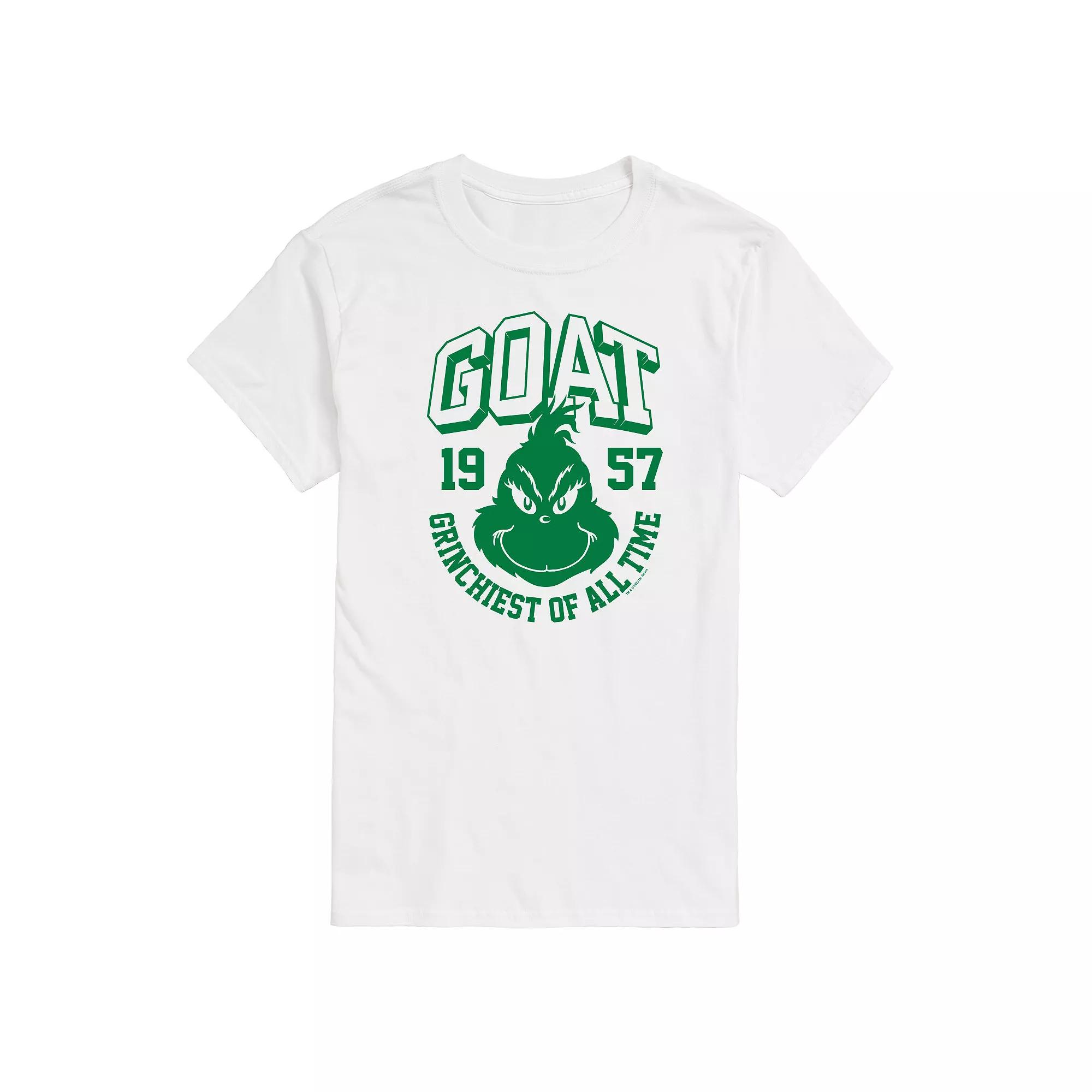 Men's Dr. Seuss Grinch The Goat Graphic Tee,  Product Image