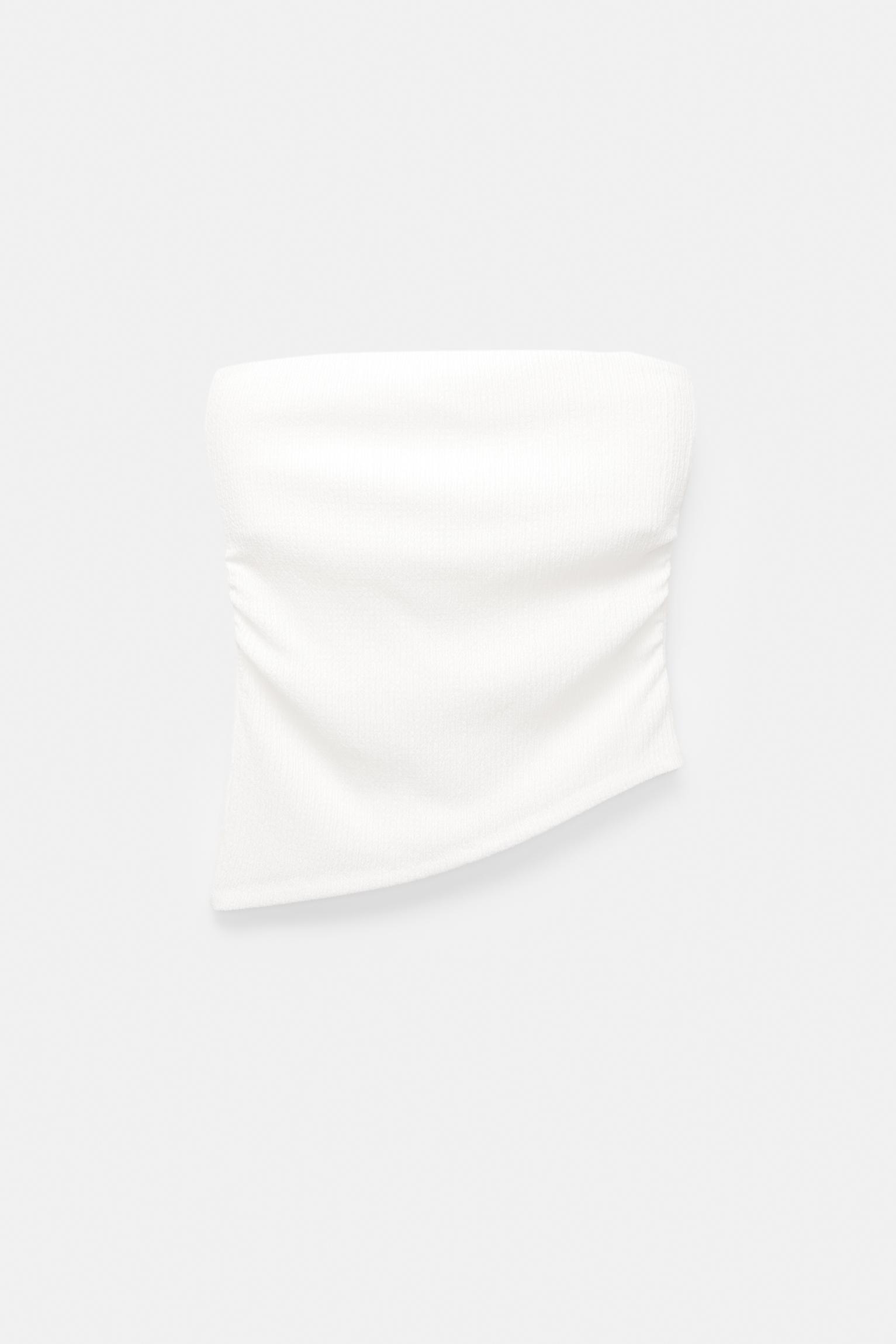 Asymmetric bandeau top Product Image