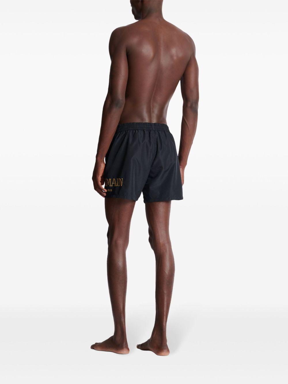 logo-embroidered swim shorts Product Image