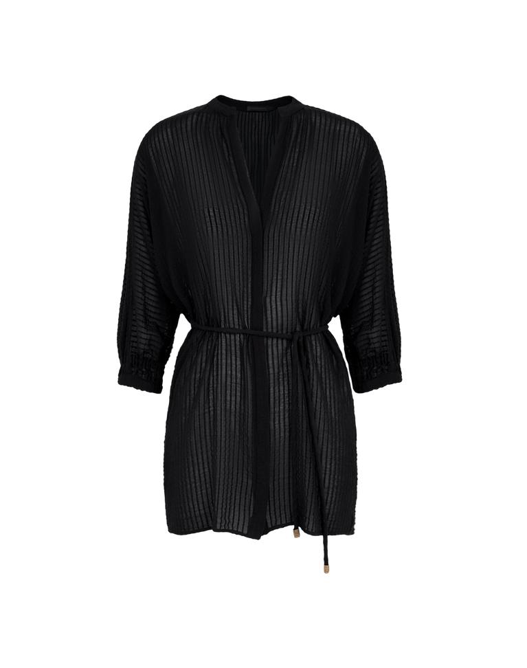 Lilou Short Cover Up - Black Product Image