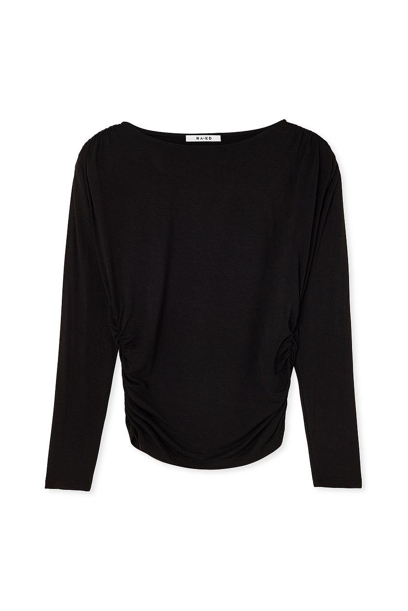 Draped Jersey Top Product Image