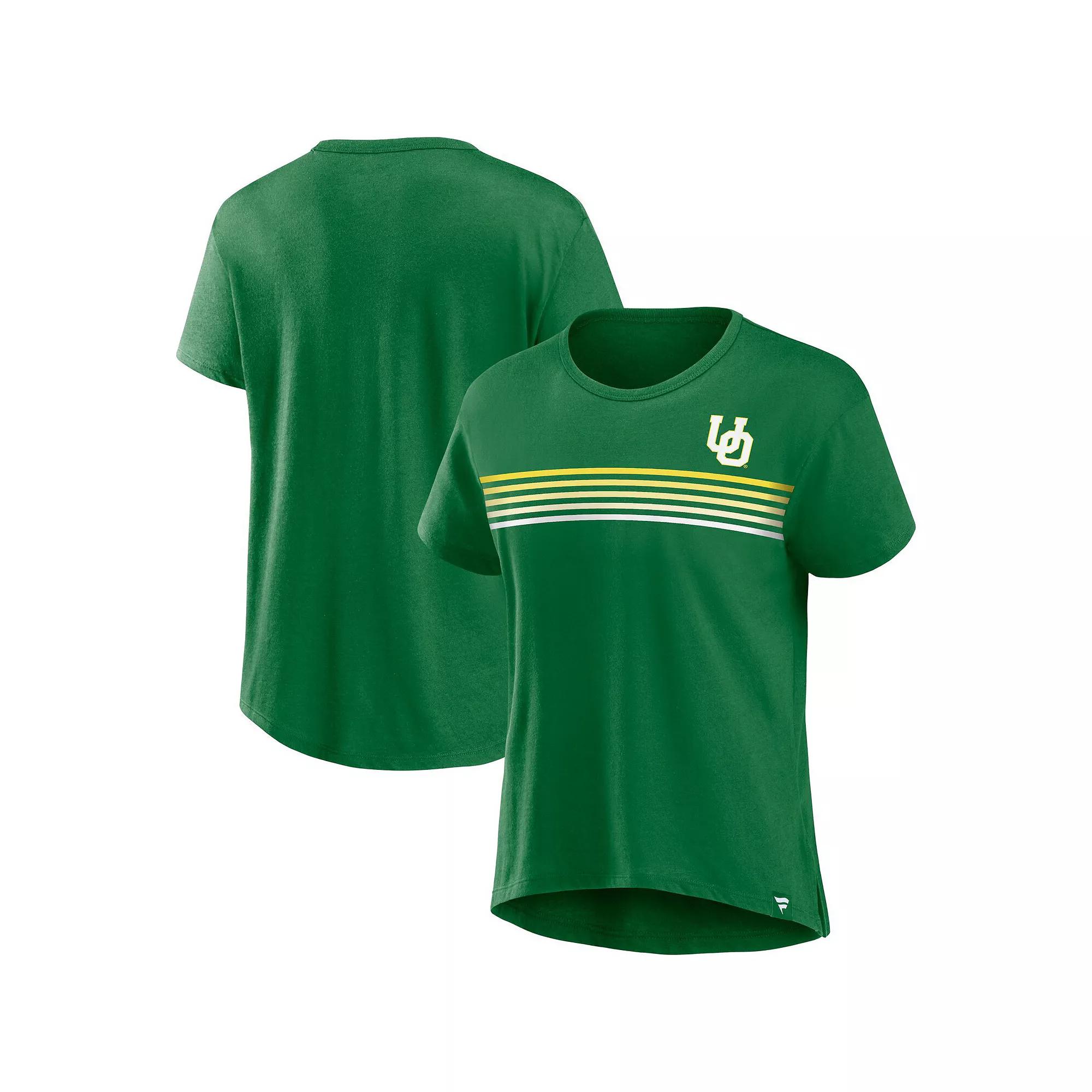 Womens Fanatics Branded Oregon Ducks Tie Breaker T-Shirt Product Image