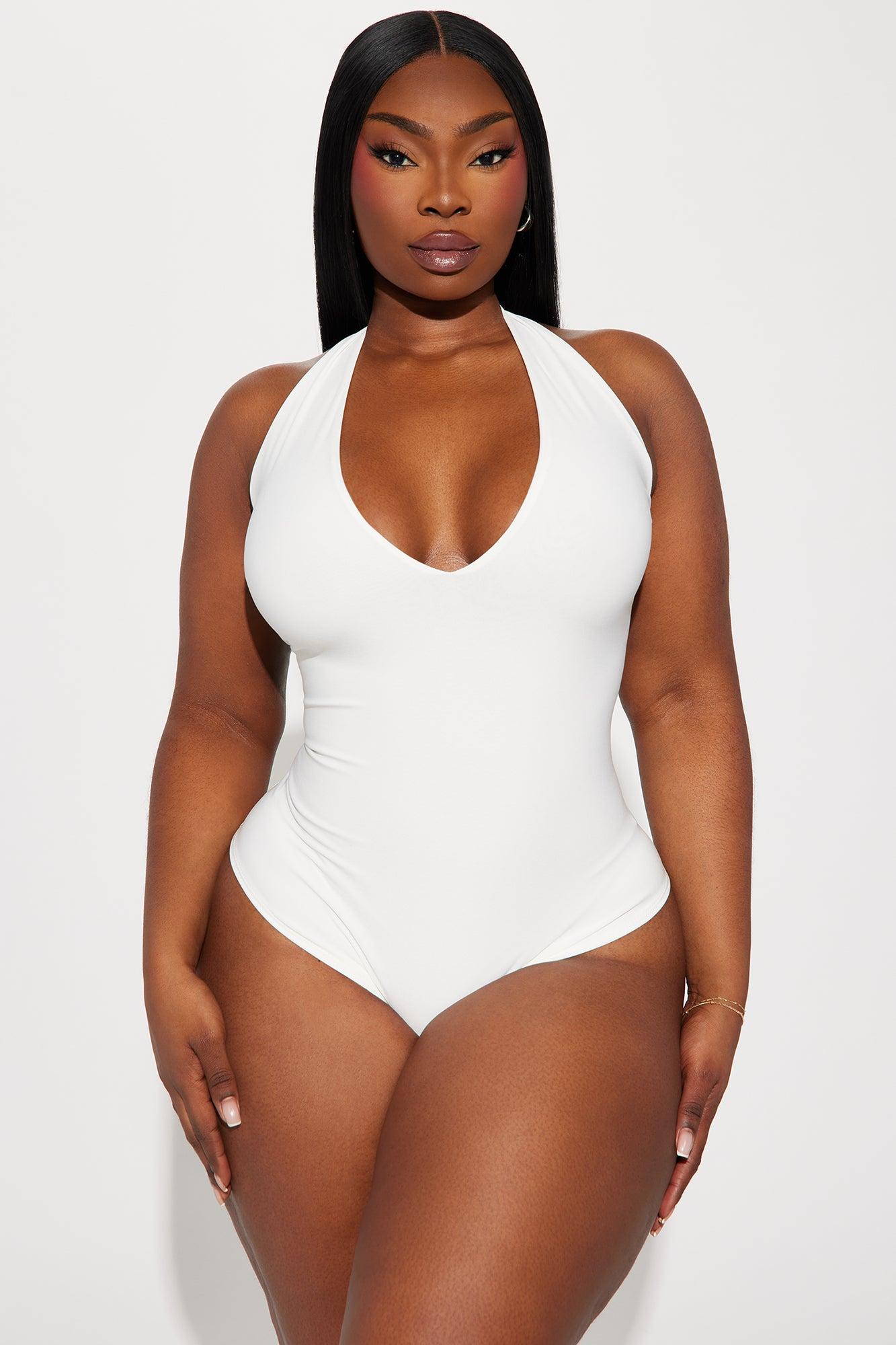 It's Getting Hot In Here Bodysuit - Ivory Product Image