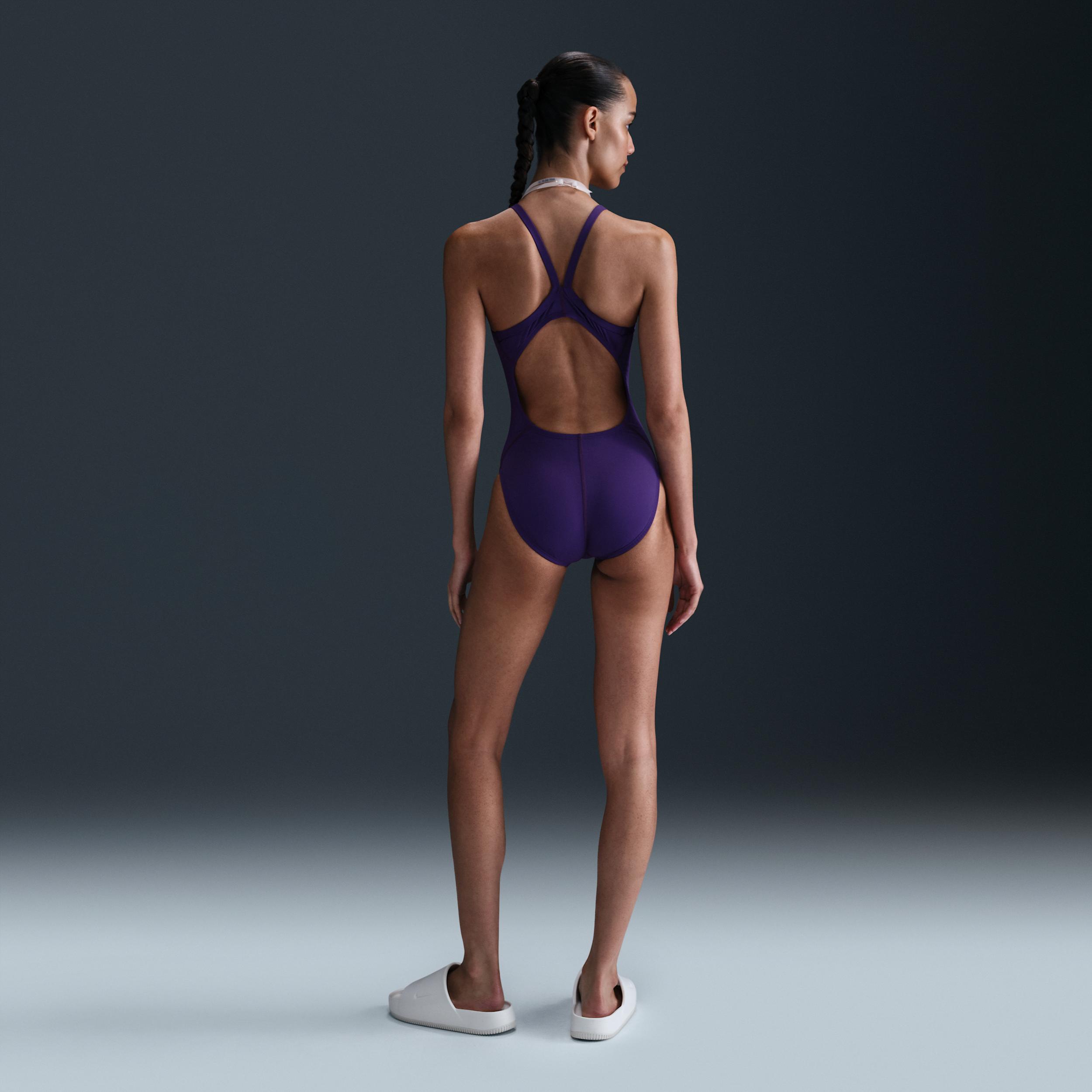 Nike Womens HydraStrong Racerback One-Piece Swimsuit | NESSA017-536 Product Image