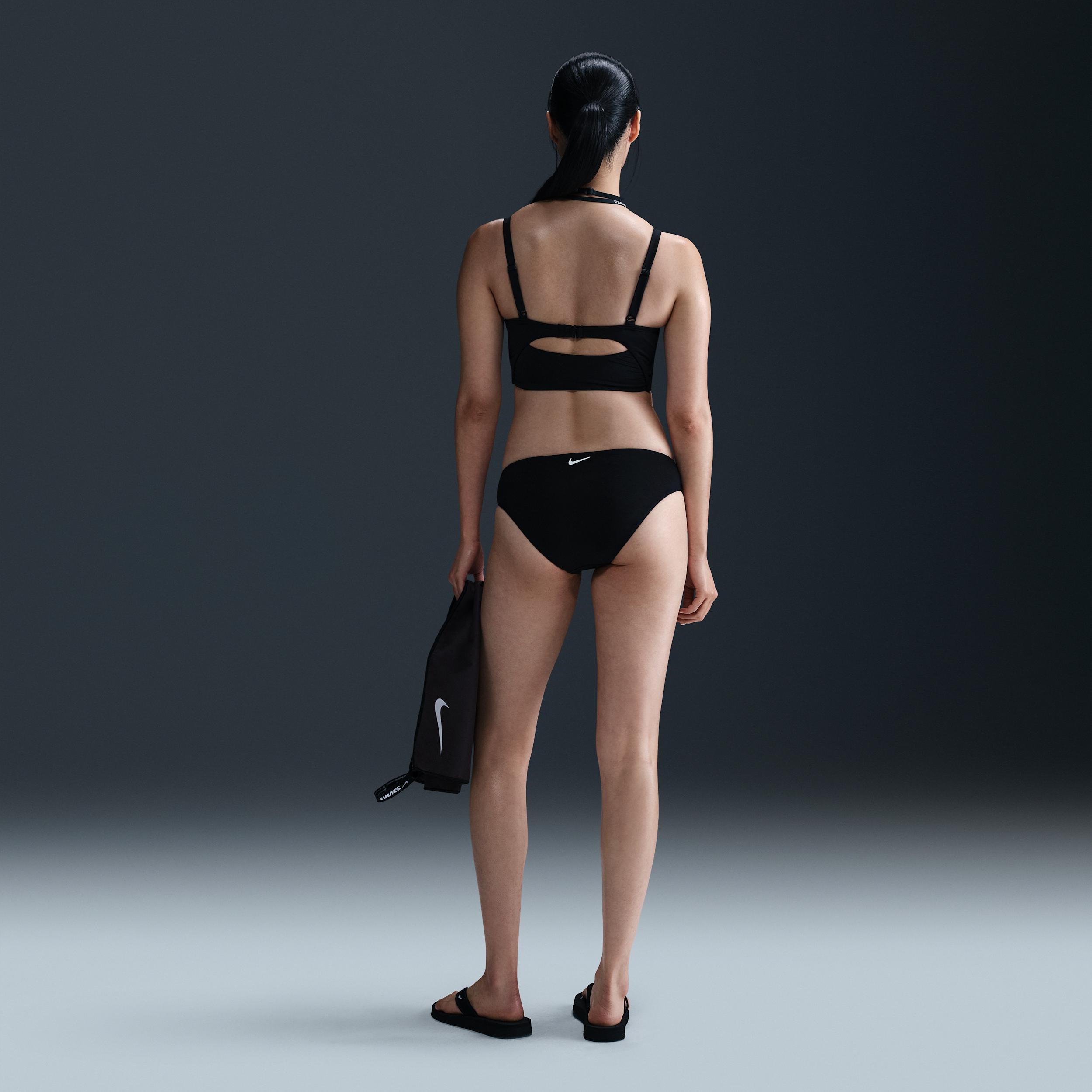 Nike Women's Swim Essential V-Neck Midkini Product Image