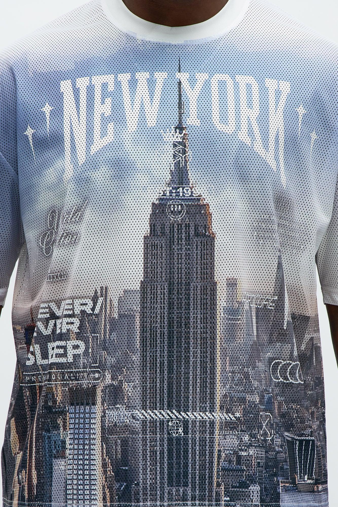Regular Fit New York Tshirt - Multi Color Male Product Image