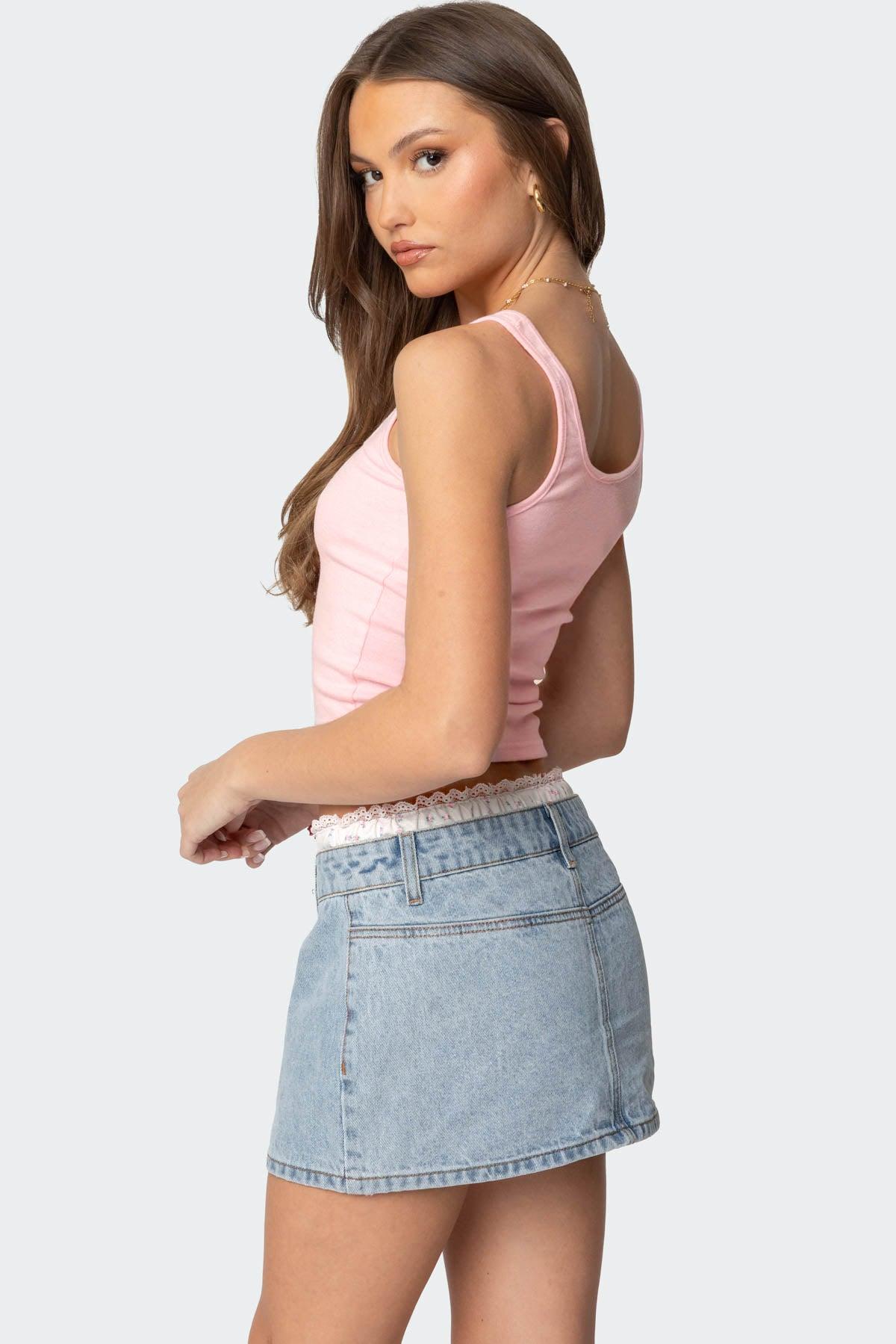 Tiana Henley Tank Top Product Image