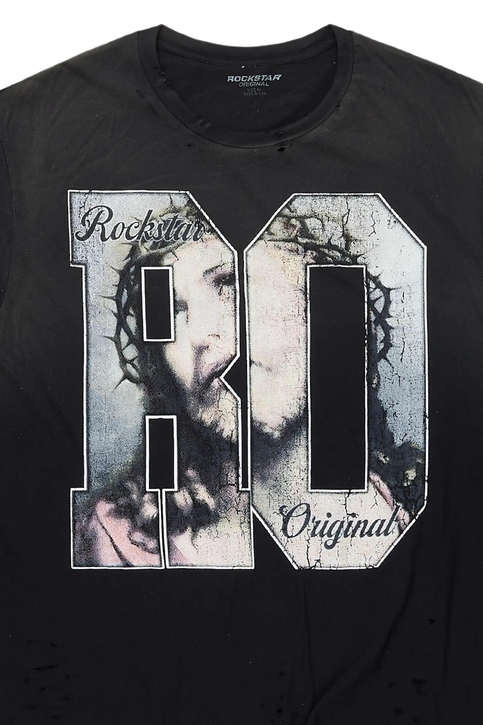 Kameron Black Oversized T-Shirt Female Product Image