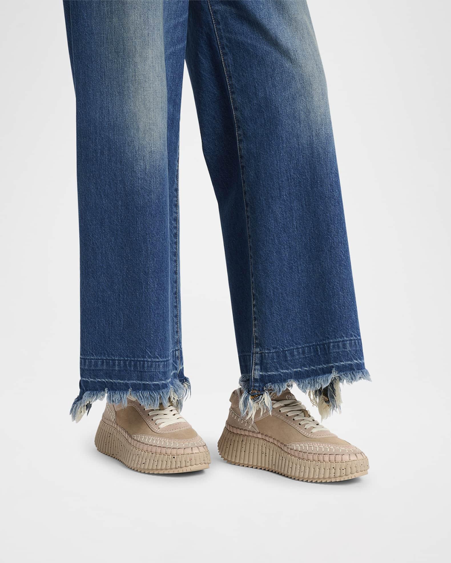 Nama Suede Stitch Walking Sneakers Product Image