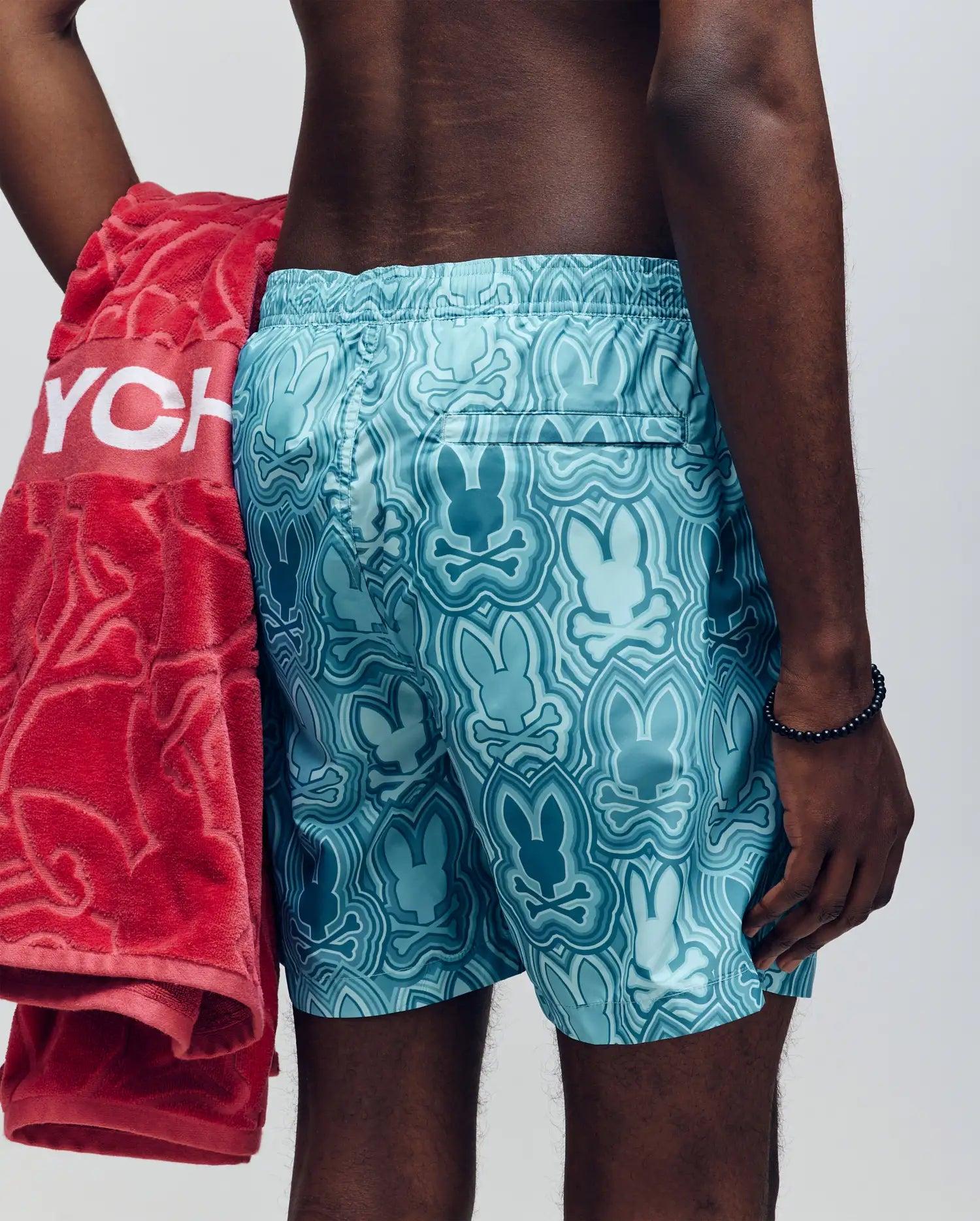 MENS CHUCK ALL OVER PRINT LIGHTWEIGHT SWIM TRUNK - MB1000003 Male Product Image