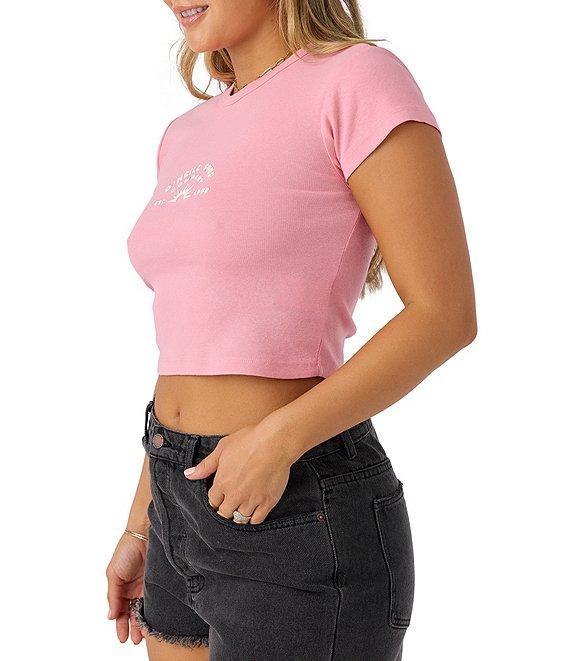 O'Neill Sun Rays Short Sleeve Crop Baby T-Shirt Product Image