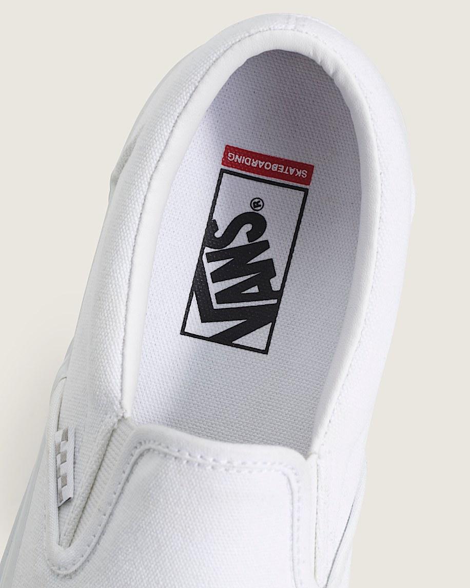 Vans | Skate Slip-On True White Skate Shoe Product Image