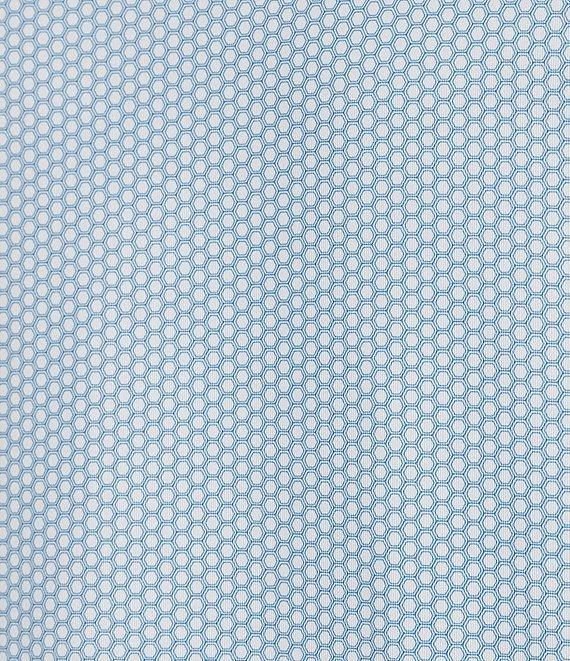 Johnnie-O Big & Tall Hex Print Performance Stretch Short Sleeve Polo Shirt Product Image