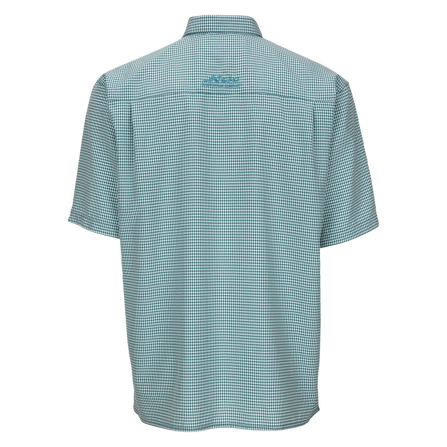 Mojo Sportswear Company Mr. Big Sport Check Short Sleeve Men's Fishing Shirt Product Image