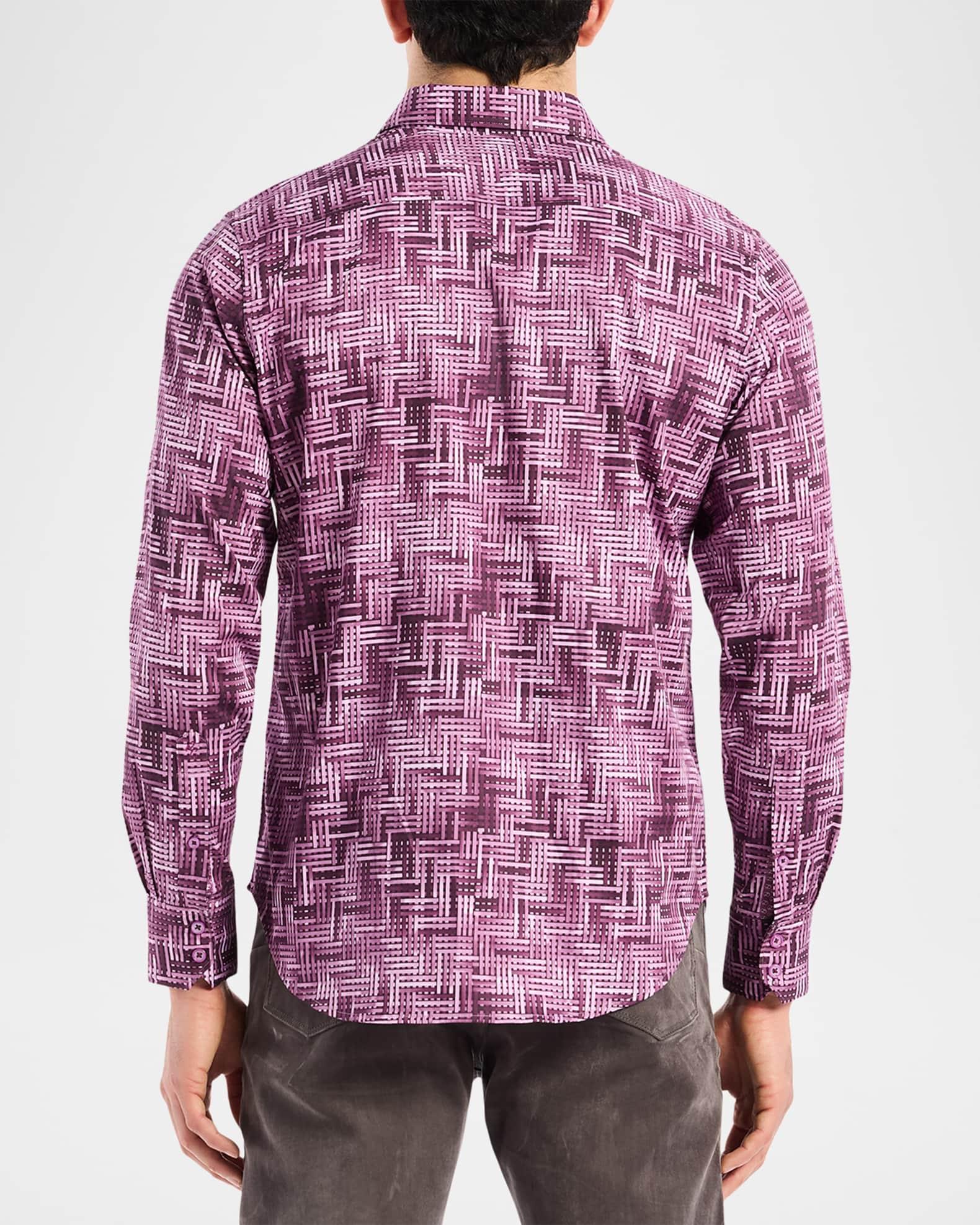 Men's Berkley Basketweave Stretch Sport Shirt Product Image