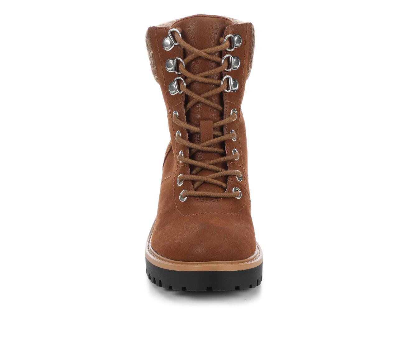 Women's MIA Georgiy Combat Block-Heeled Boots Product Image