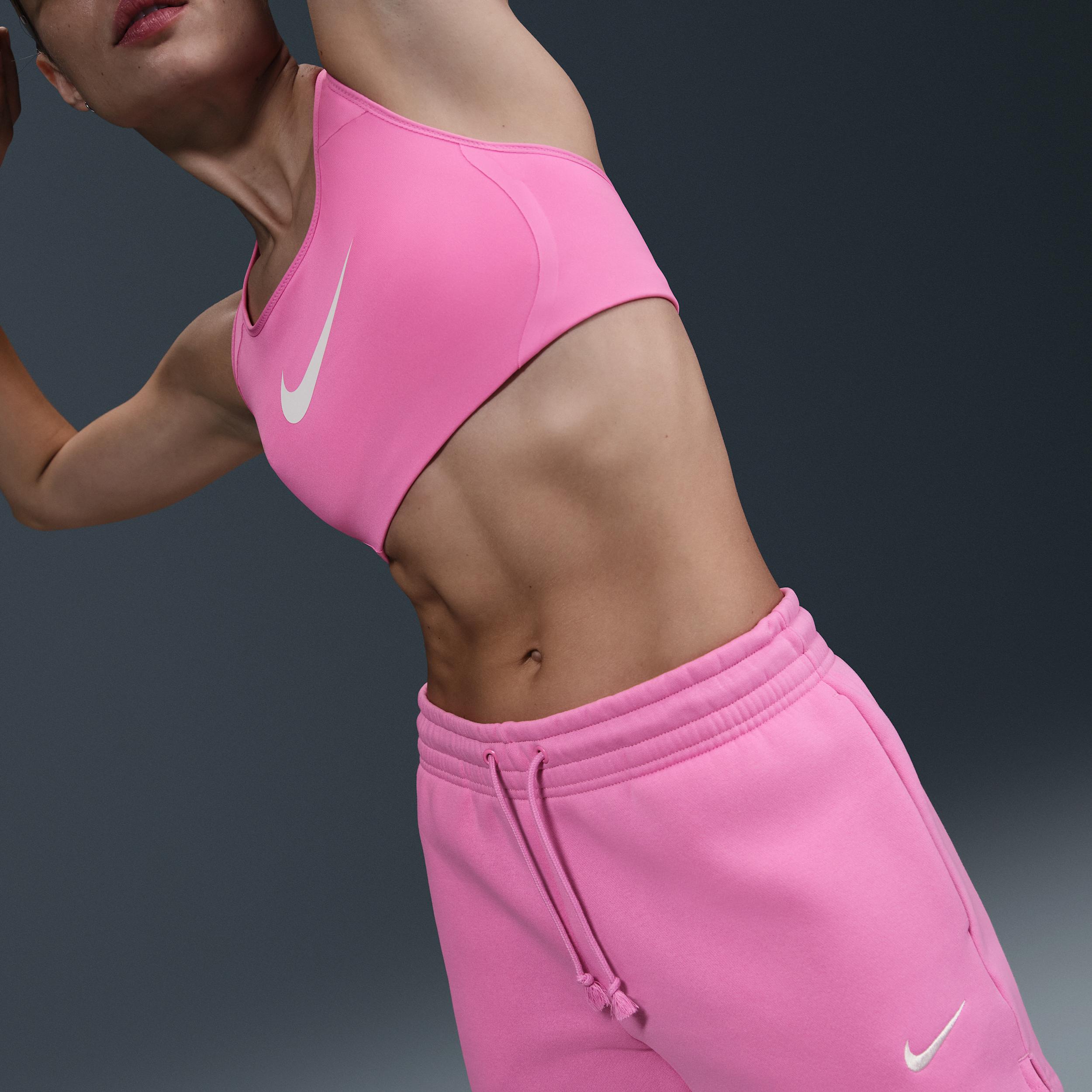 Womens Nike Sportswear Phoenix Fleece Mid-Rise 4 Shorts | IH2108-675 Product Image