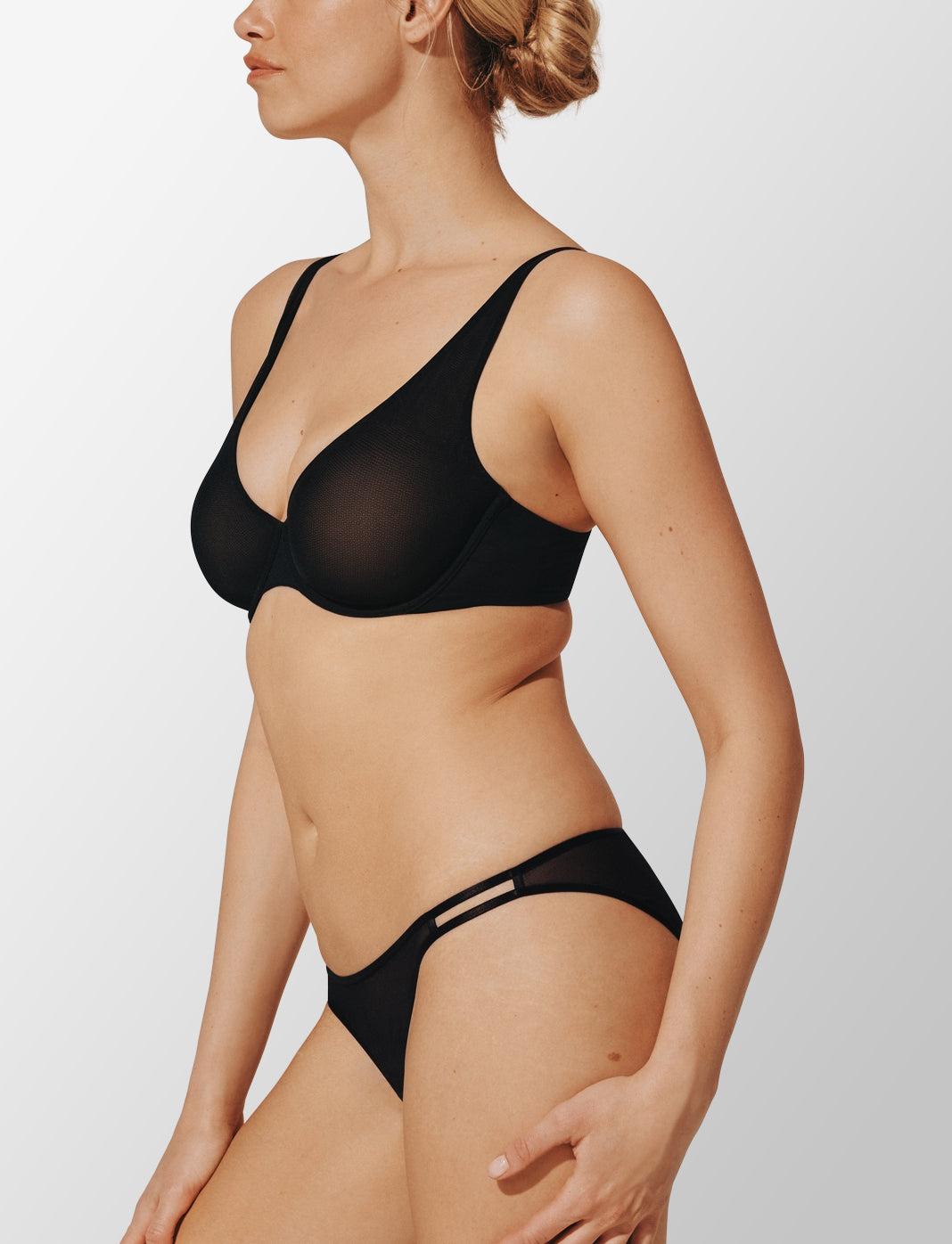 Bare Mesh Unlined Bra Product Image