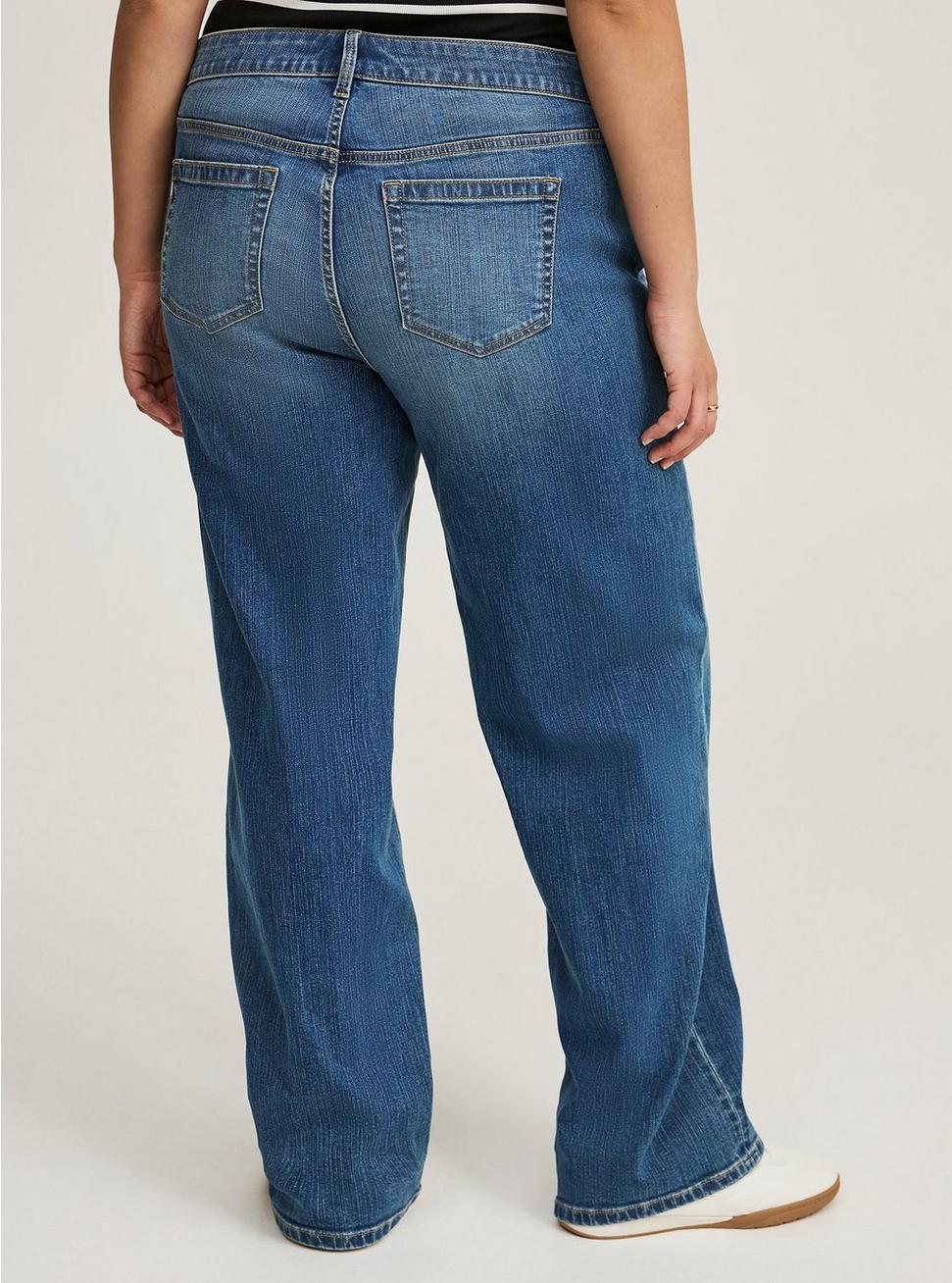 Perfect Wide-Leg Mid-Rise Jean Product Image