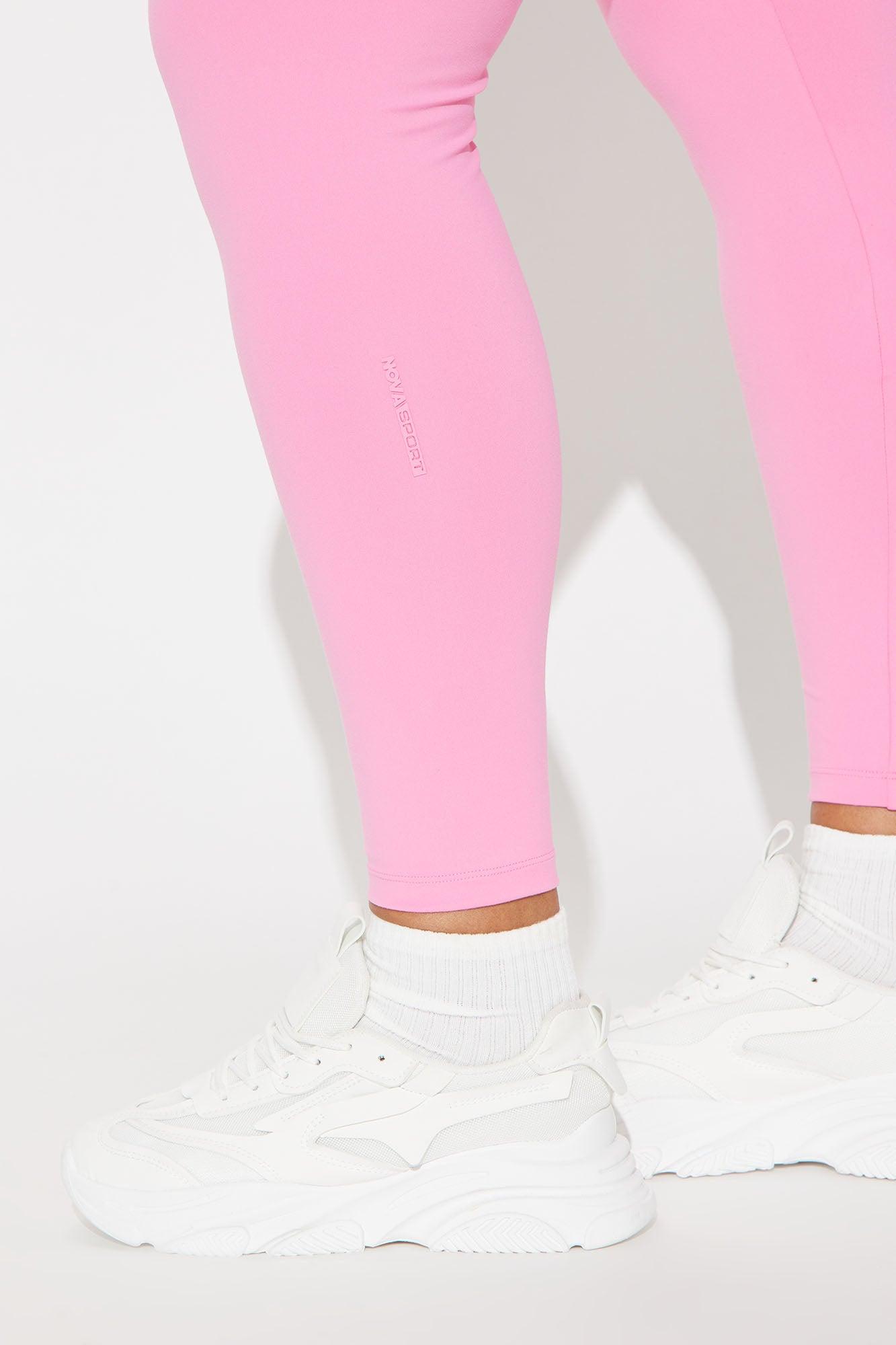 Sunrise Stretch Super Soft Active Legging - Hot Pink Product Image