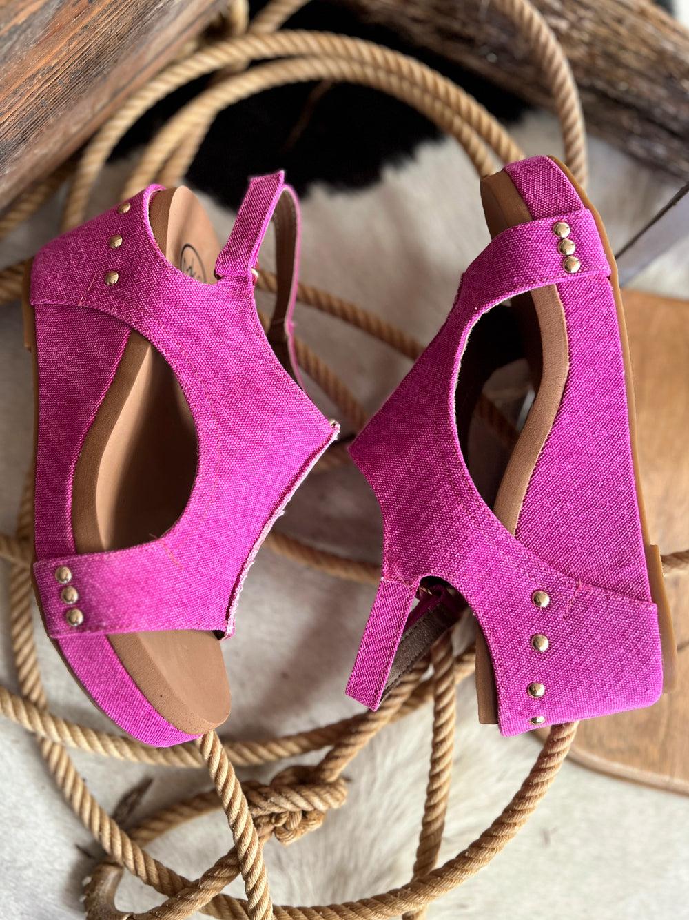 Melissa Fuchsia Wedges* Product Image