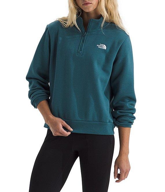 The North Face Evolution Half Zip Mock Stand Long Sleeve Pullover Product Image