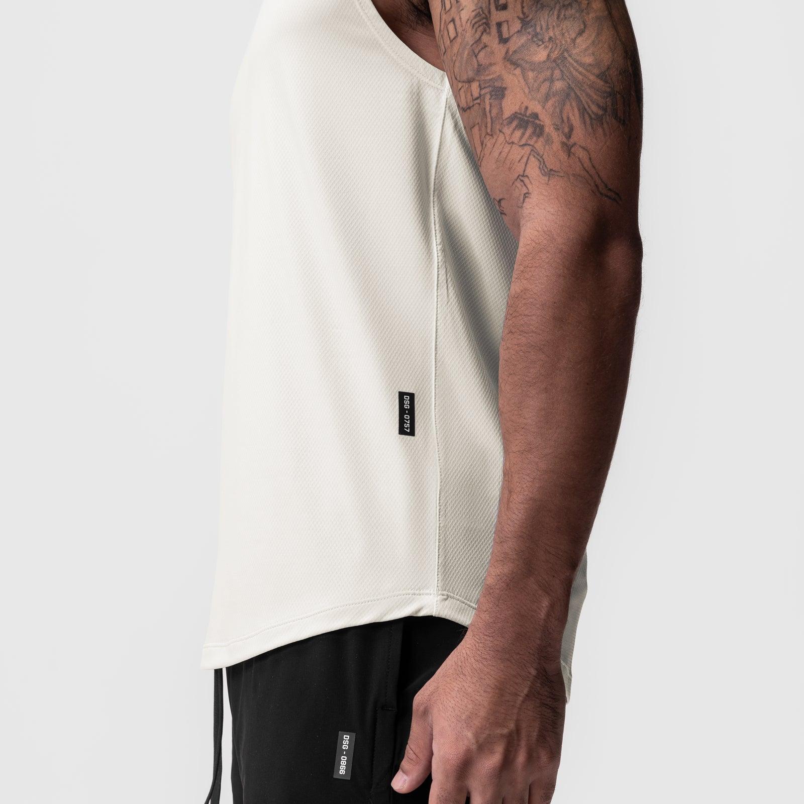 0757. AeroSilver® Cutoff Tank - White Product Image