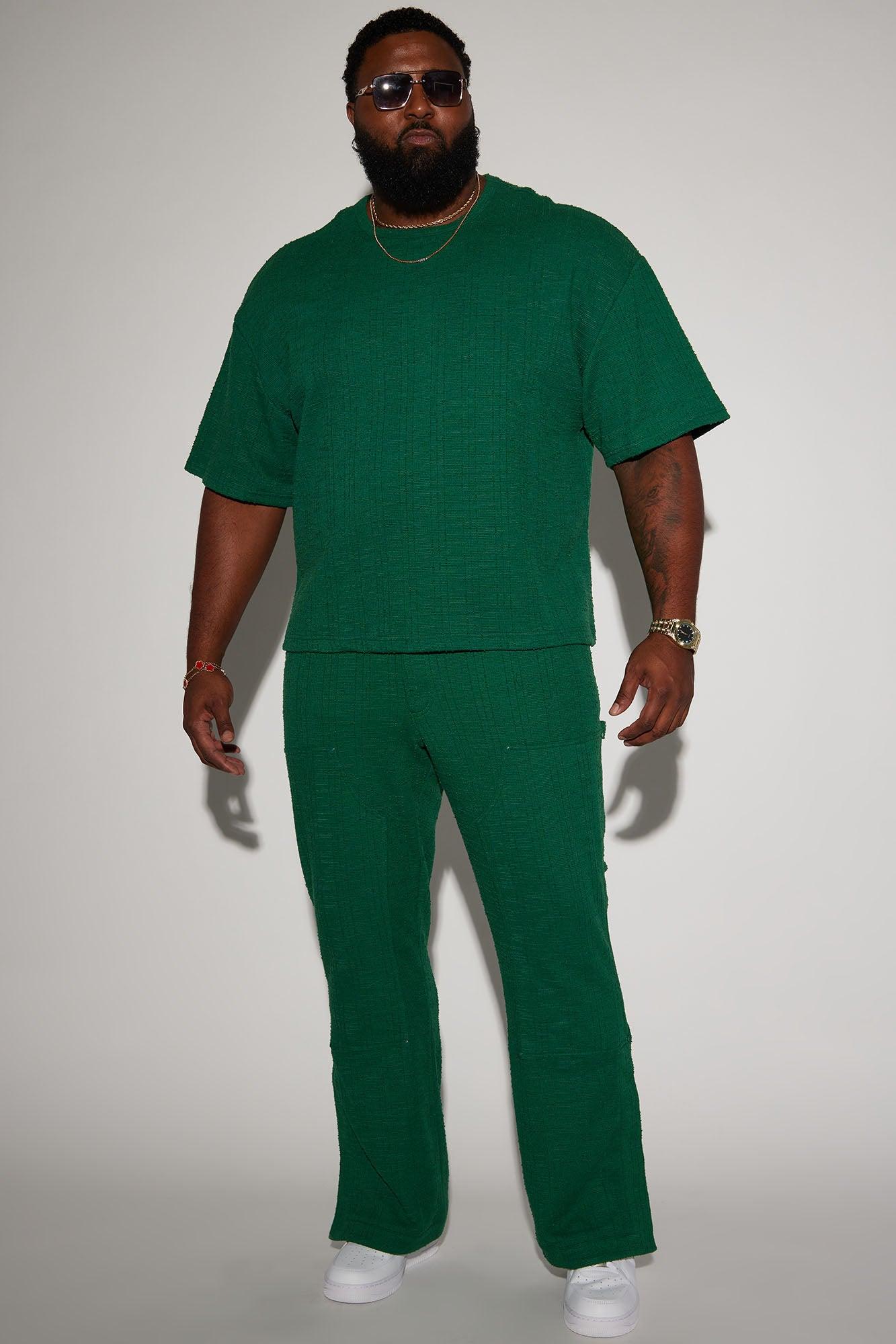 Jordan Textured Short Sleeve Tee - Green Product Image