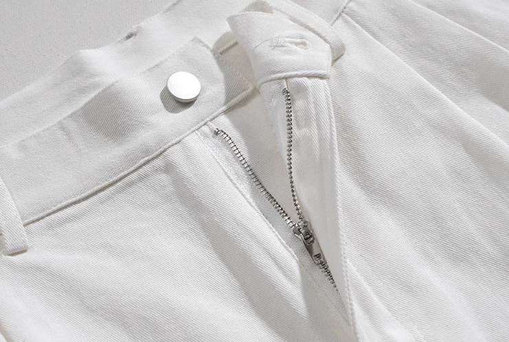 RT No. 9371 OFF WHITE STRAIGHT PANTS Product Image