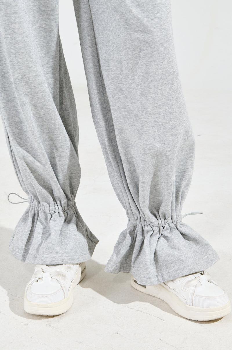A CALM FLEX JOGGER PANT IN HEATHER GREY Product Image