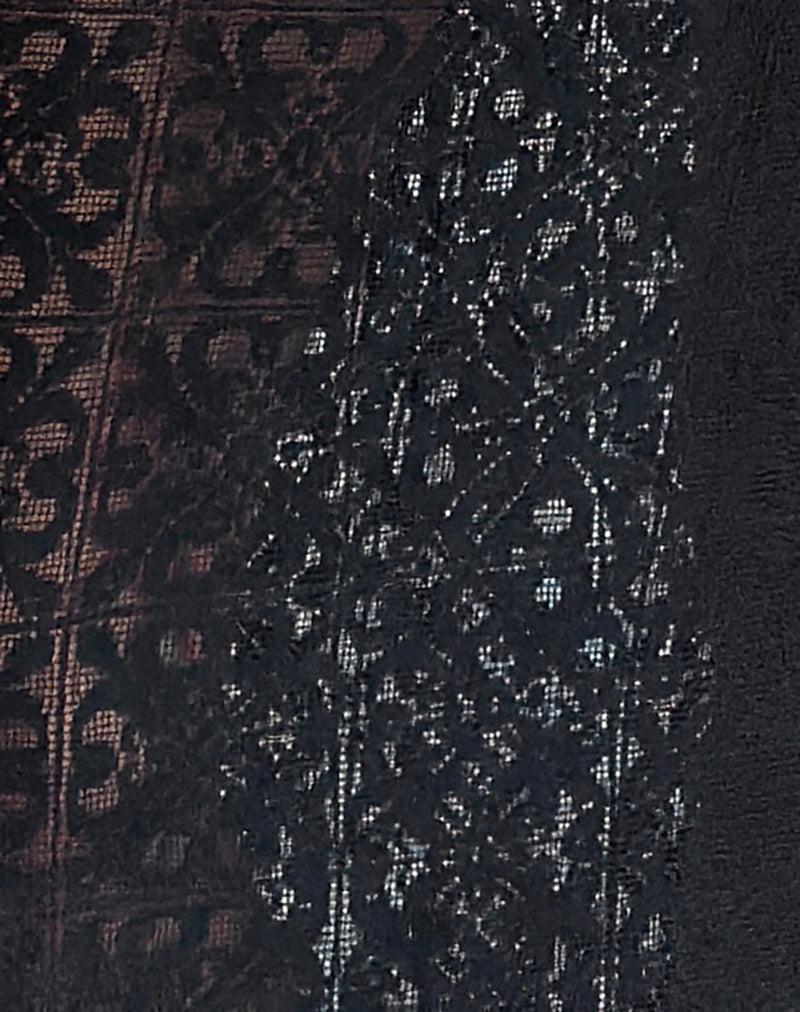 Layla Maxi Skirt in Clover Lace Black Female Product Image