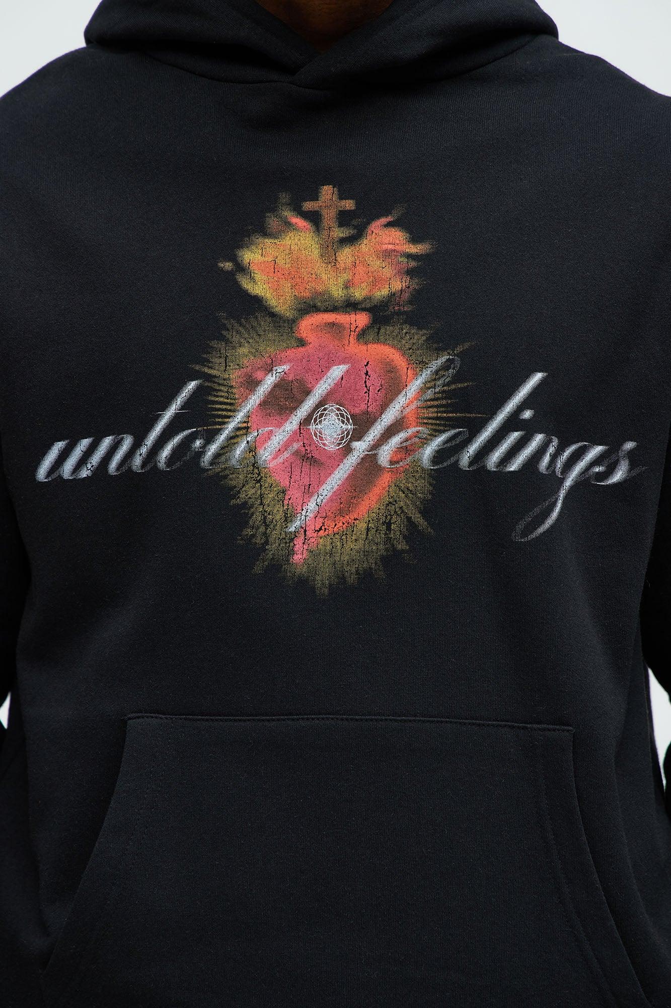 Untold Feelings Hoodie - Black Product Image