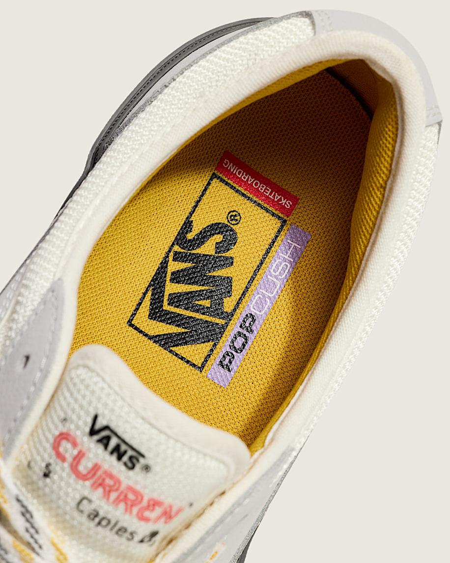 Skate Curren Caples Shoe in Grey| Vans US Product Image