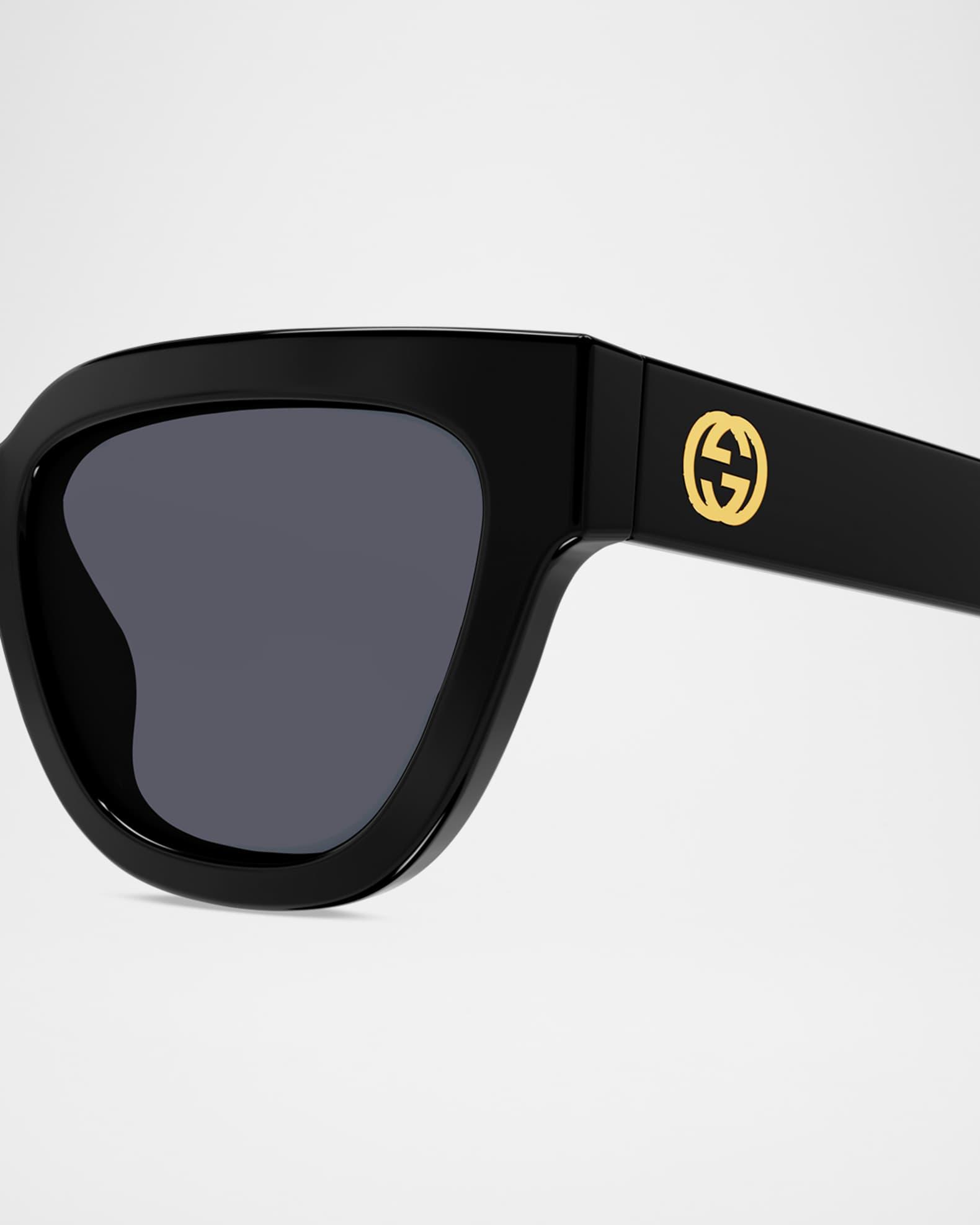 GG Square Plastic Sunglasses Product Image