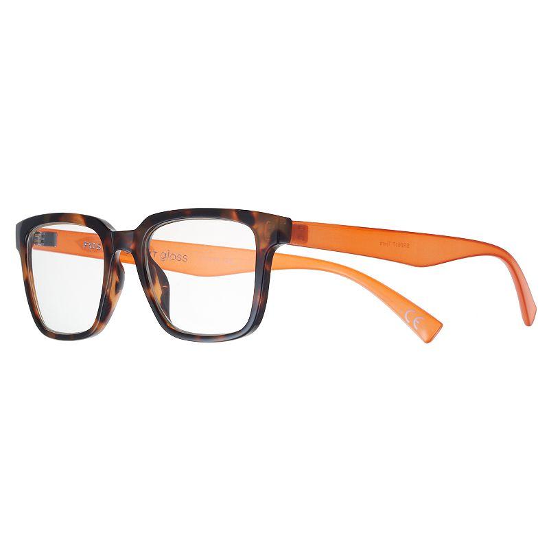 Women's Modera by Foster Grant Tiera Tortoise Square Reading Glasses, Size: +2.5 Product Image