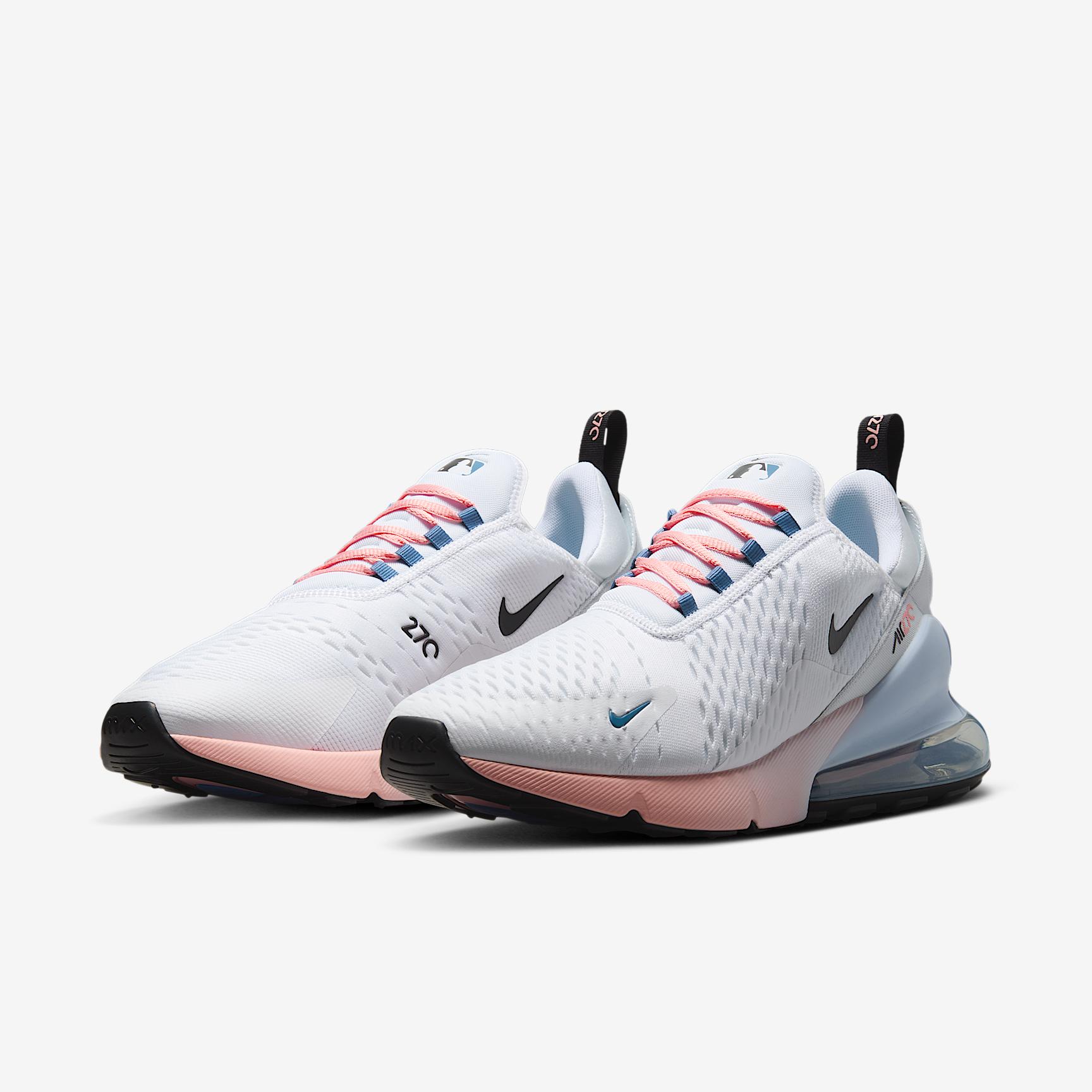 Washington Nationals Nike Mens Air Max 270 Shoes | HQ8002-100 Product Image