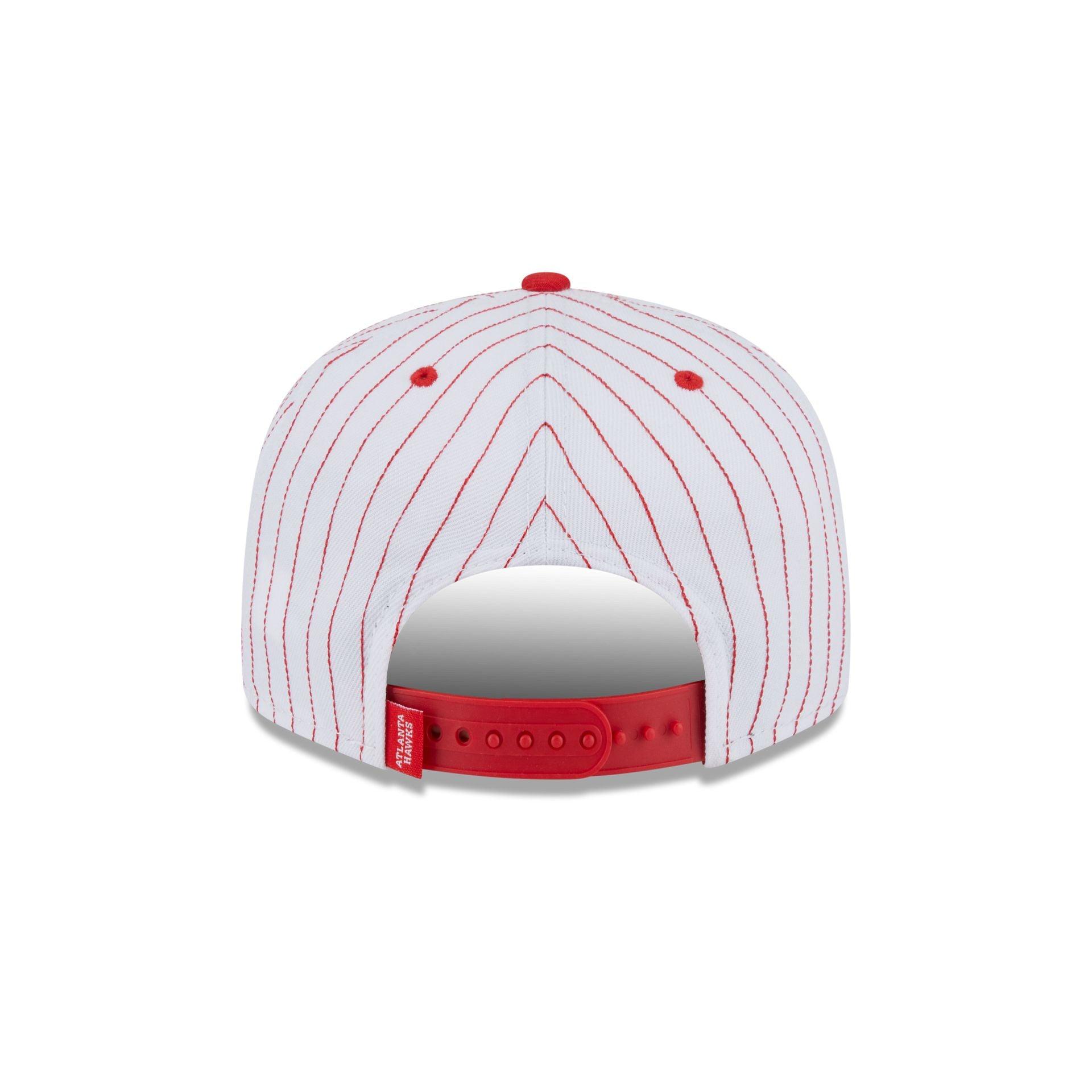 Atlanta Hawks Deceptor Pinstripe 9FIFTY Snapback Hat Male Product Image