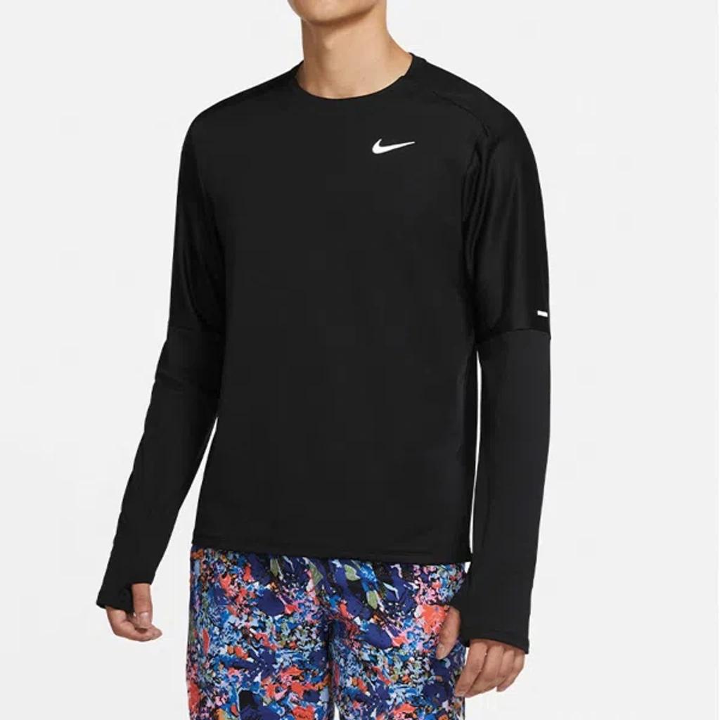 NIKE Element Logo-print Dri-fit T-shirt In Black Product Image