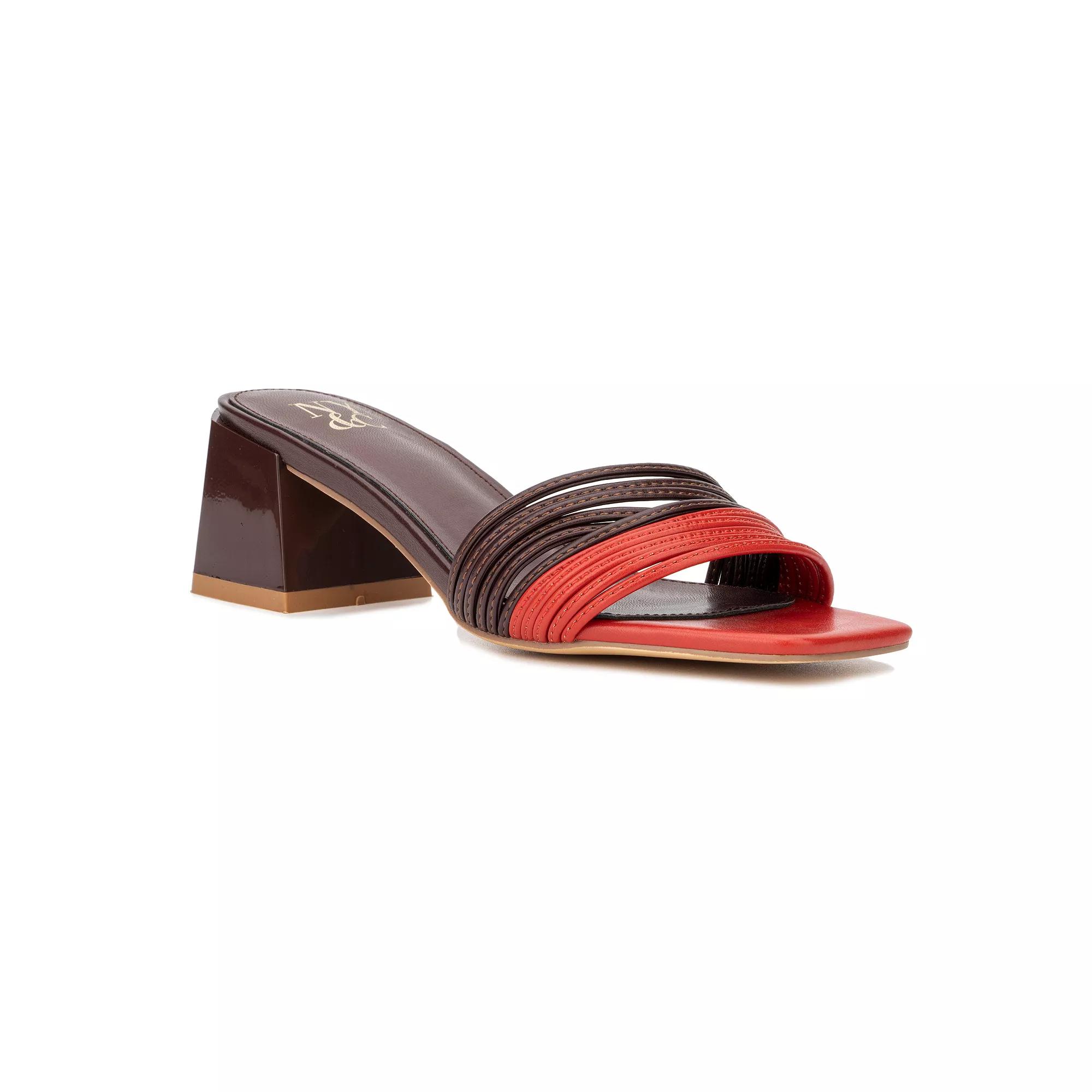 New York & Company Hera Womens Dress Sandals Red Product Image