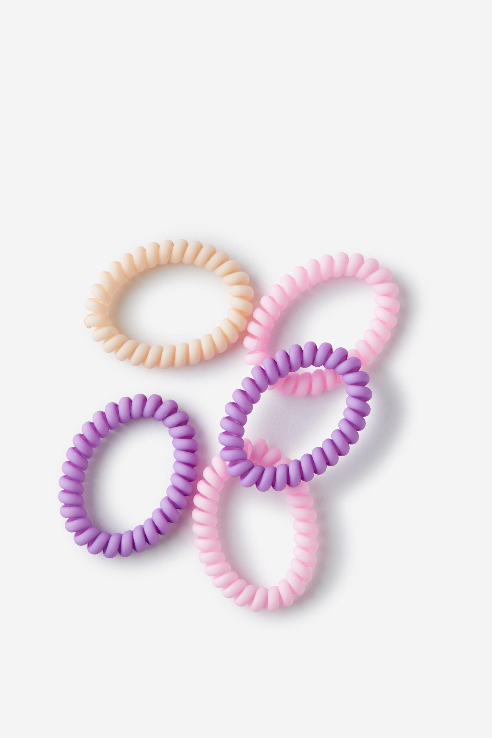 Coil Hair Ties 5Pk Product Image