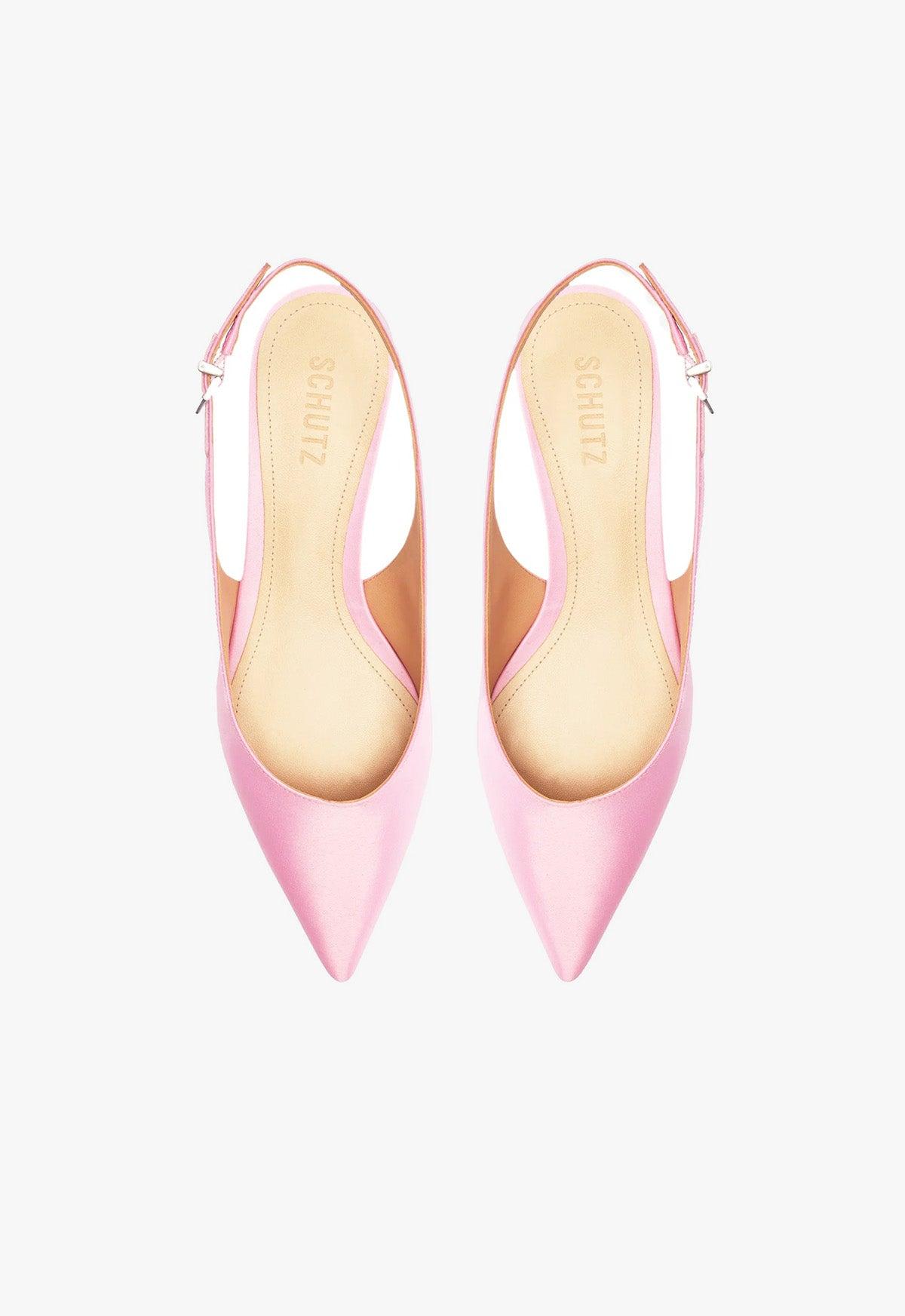 Evan Casual Satin Flat Female Product Image