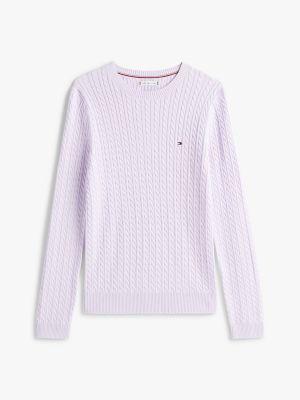 Cable Knit Sweater Product Image