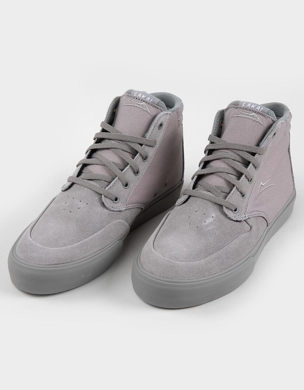 LAKAI Riley 3 High Mens Shoes - LIGHT GRAY Product Image