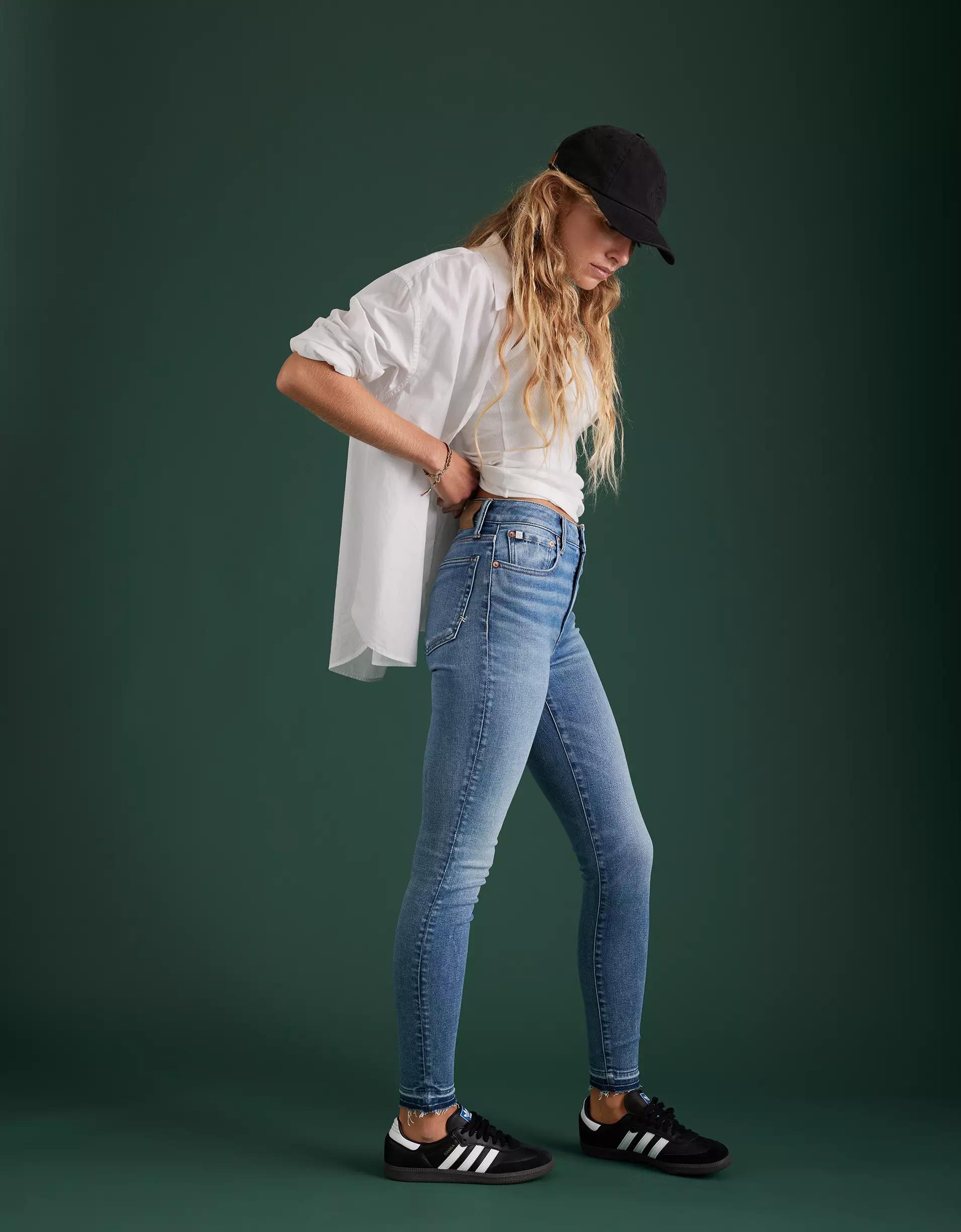 AE77 Premium Super High-Waisted Jegging Product Image